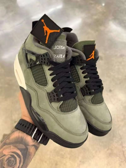 TOP Version Undefeated x Air Jordan 4 Retro IB1519-200 review 