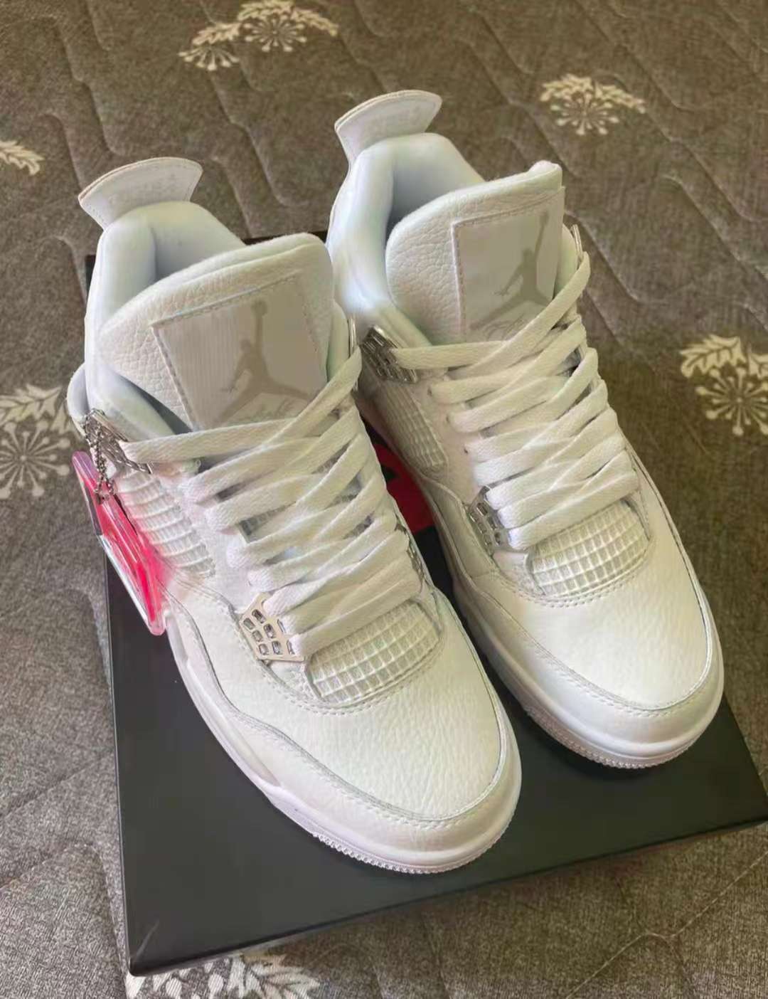 TOP Version Air Jordan 4 Retro Pure Money 308497-100 review Ives 02