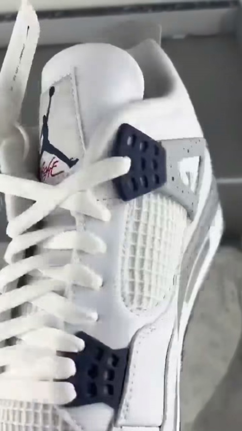 TOP Version Air Jordan 4 Retro Midnight Navy DH6927-140 review 