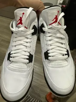 Air Jordan 4 Retro White Cement (2016) 840606-192 review Haley