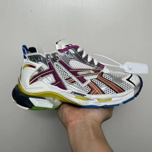 Top Version Balenciaga Runner Sneaker Color Orange Powder 772767 W3RBW 9168 review 