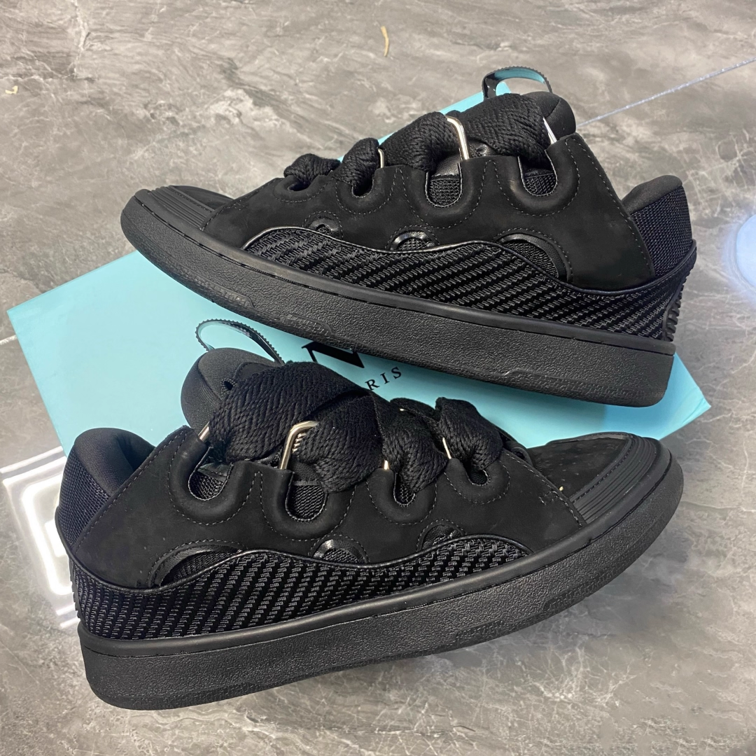 Lanvin Curb Sneaker Black review Brandon 00