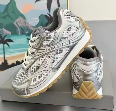 Bottega Veneta Orbit Silver White 741357V2X401425 review 