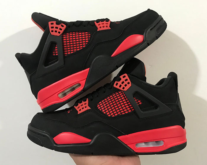 TOP Version Air Jordan 4 Retro Red Thunder CT8527-016 review Wade 01
