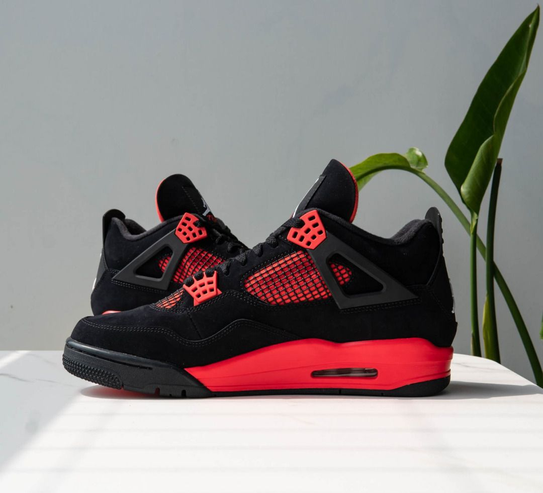 TOP Version Air Jordan 4 Retro Red Thunder CT8527-016  review Ted