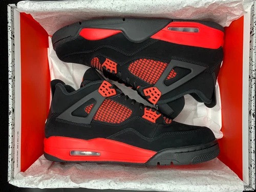 TOP Version Air Jordan 4 Retro Red Thunder CT8527-016 review Otto