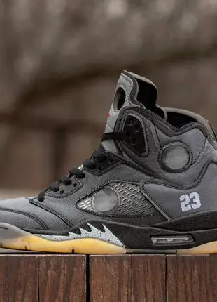 Air Jordan 5 Retro Off-White Black CT8480-001 review 