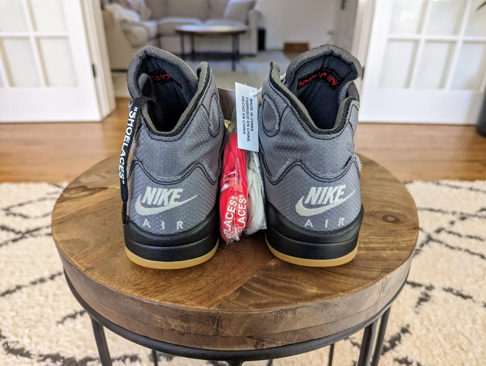 Air Jordan 5 Retro Off-White Black CT8480-001 review Bartholomew 02