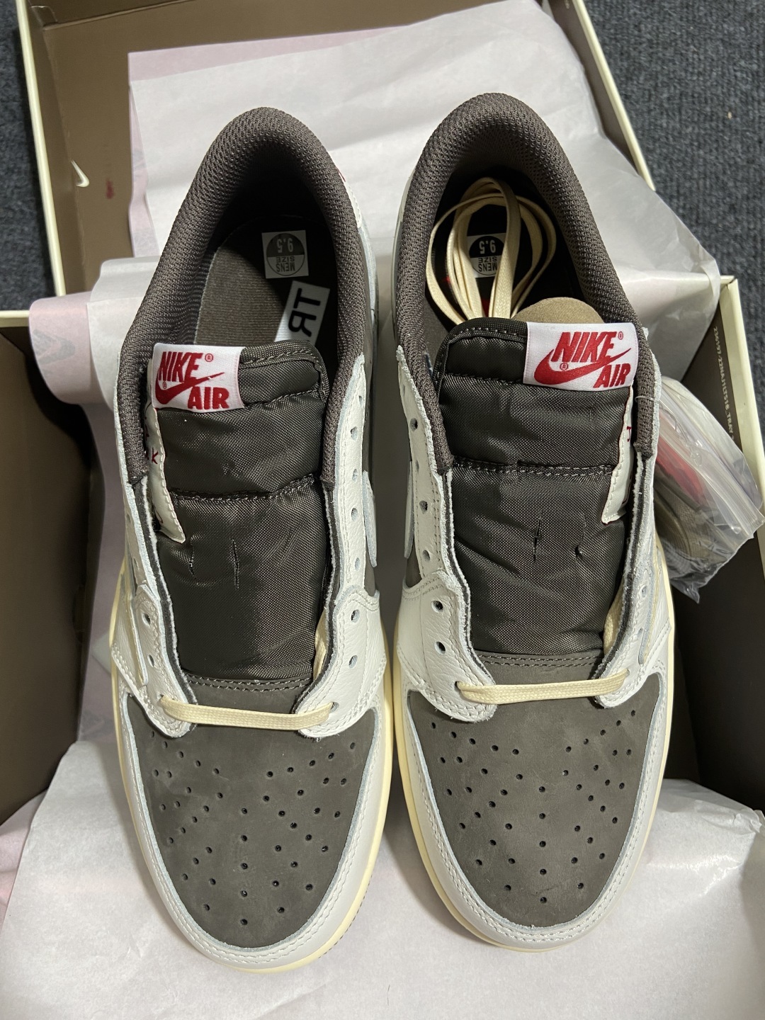 【$59 SALE】Air Jordan 1 Retro Low OG SP Travis Scott Reverse Mocha DM7866-162 review Derek 01