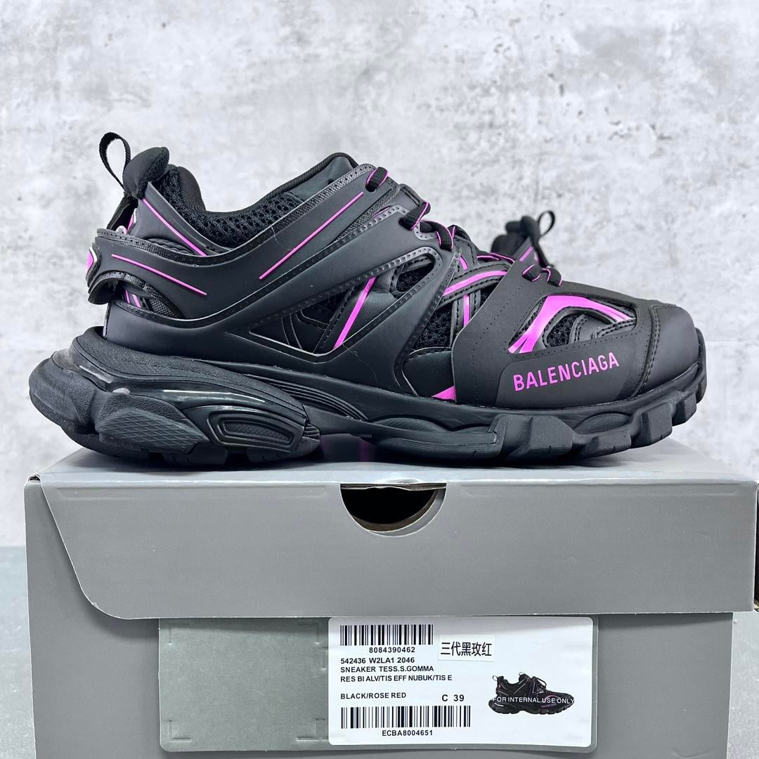 Balenciaga Tess S. Black Rose Red 542436 W2LA1 2046 review Kevin 00