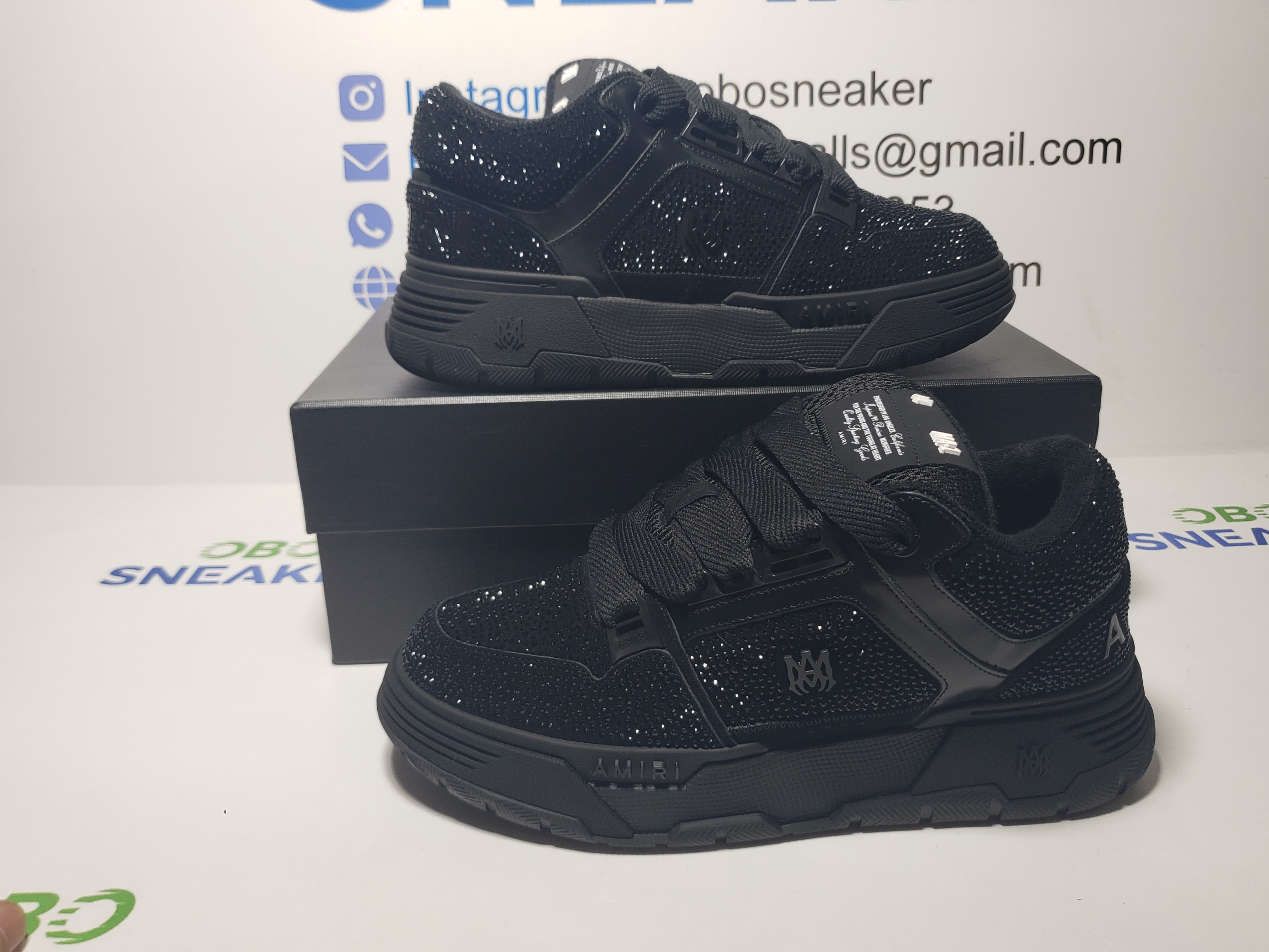 AMIRI MA-1 Vlack Diamond review Obosneaker 01