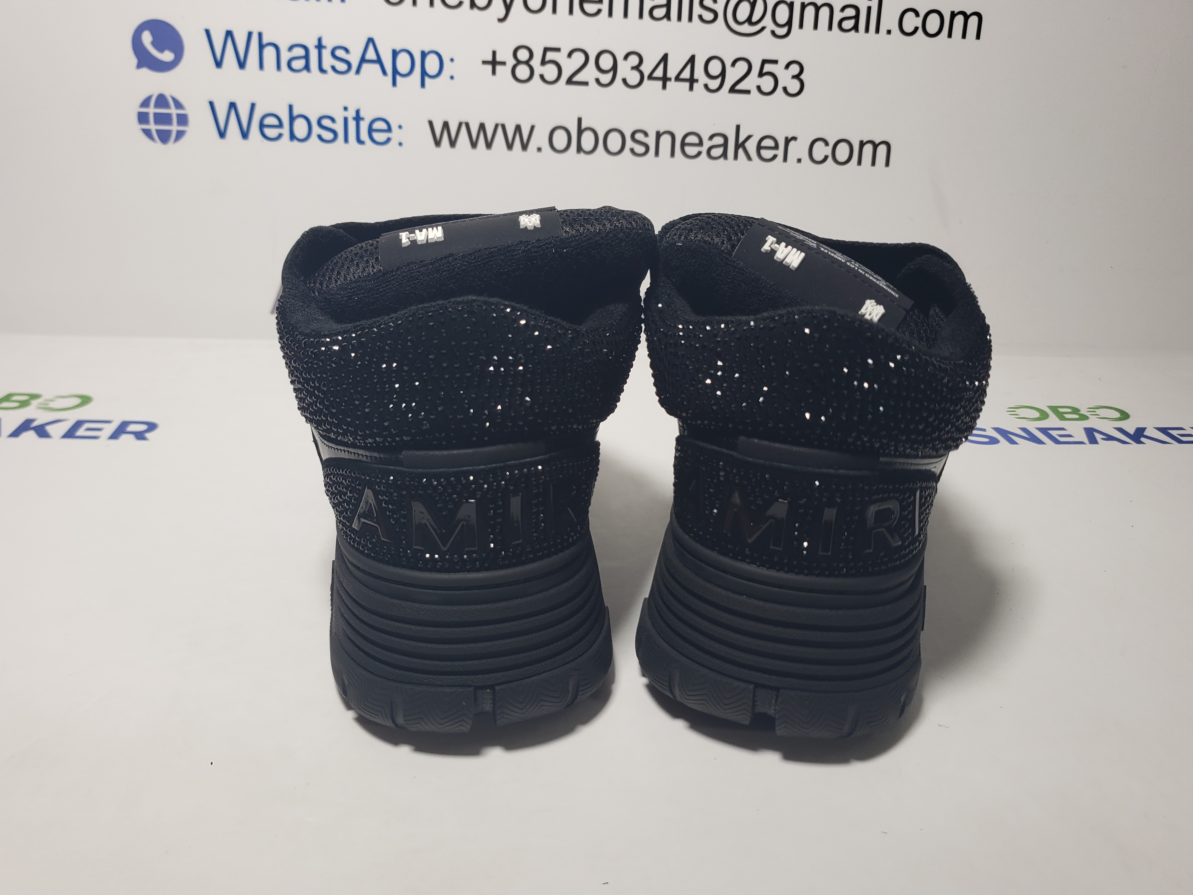 AMIRI MA-1 Vlack Diamond review Obosneaker 02
