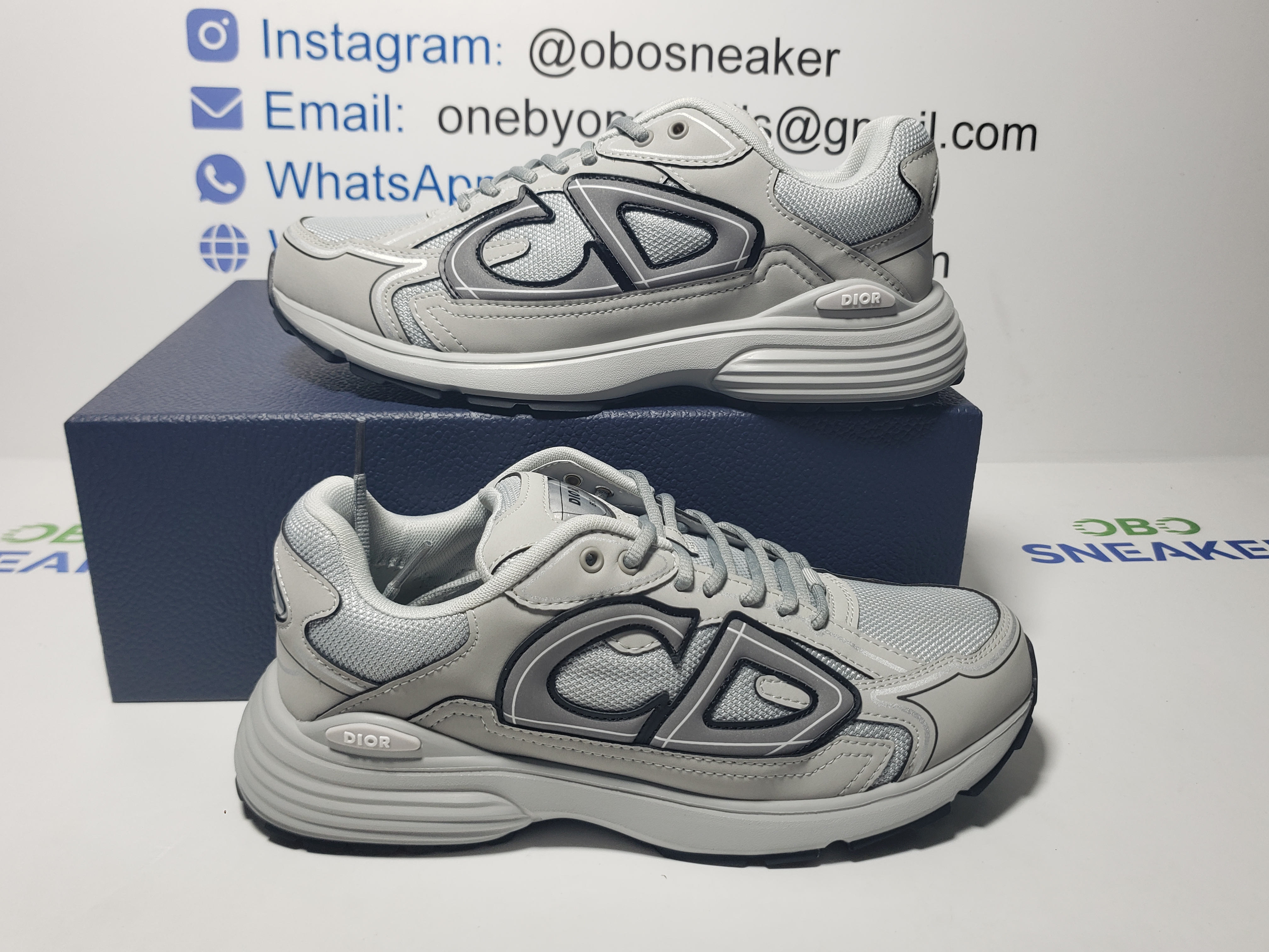 Dior B30 Gray Gray   3SN279ZND-H860 review Obosneaker 00