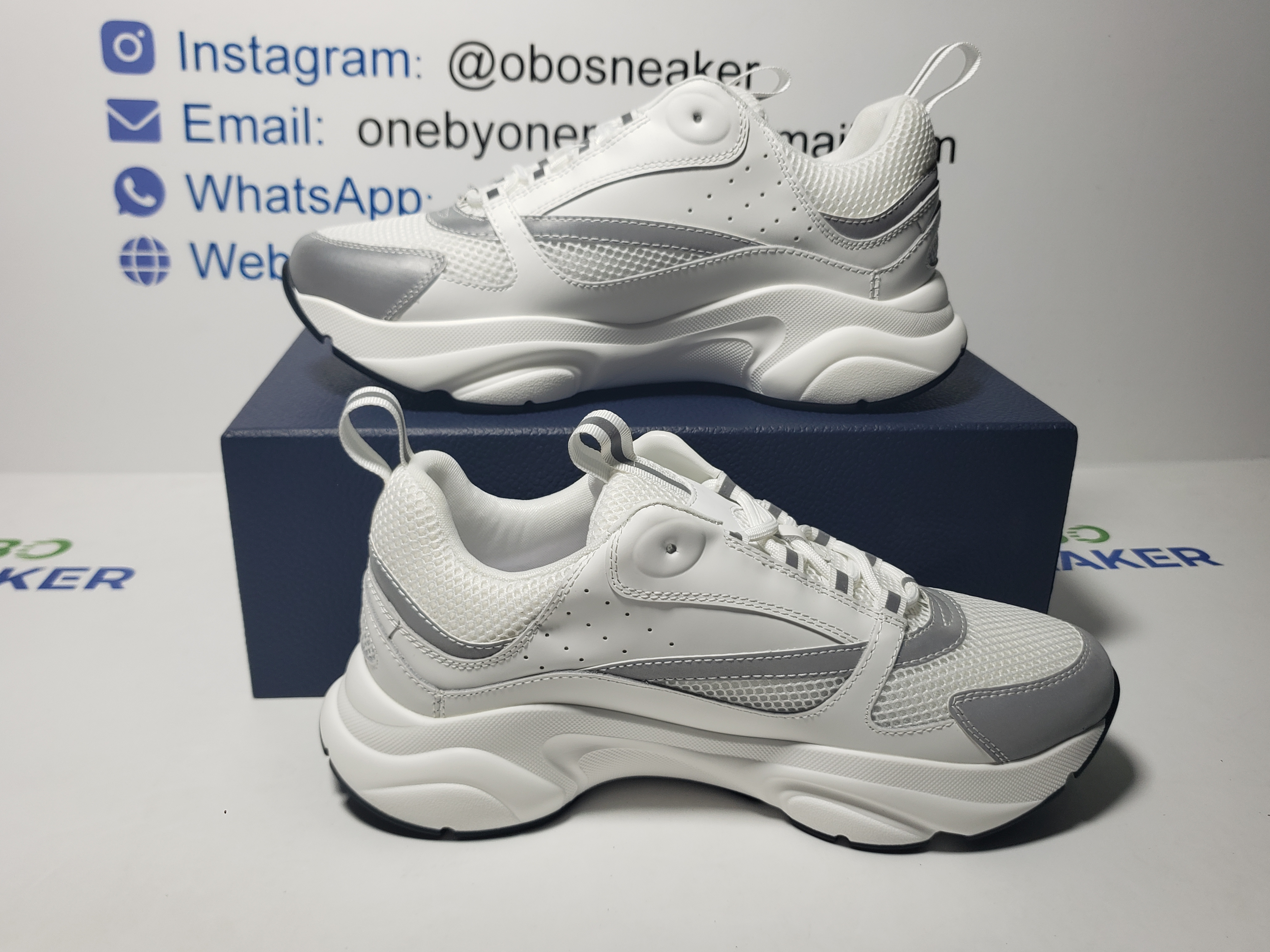 Dior B22 White Silver 3SN231YJG_H000 review Obosneaker 00
