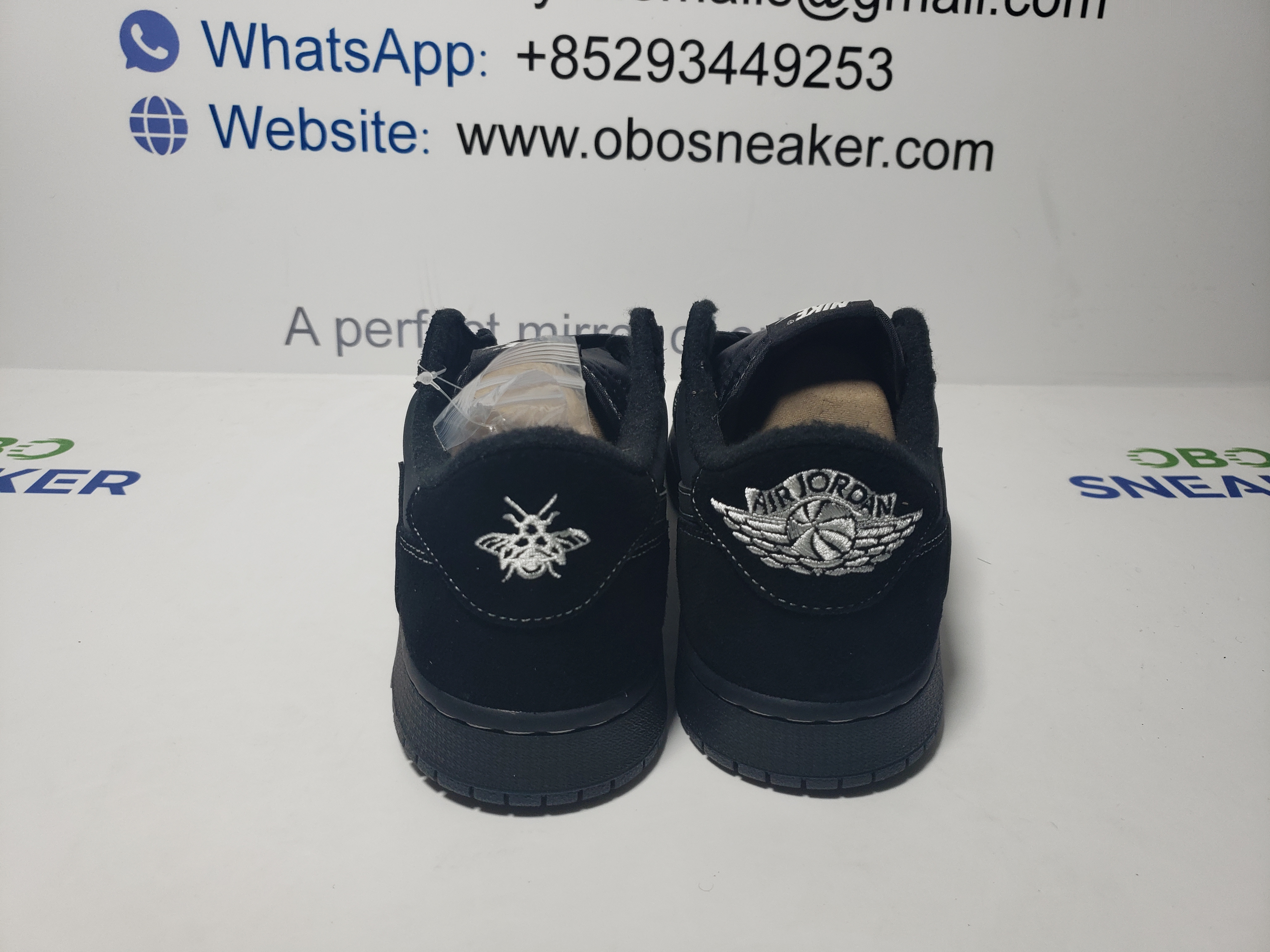 【$59 SALE】Air Jordan 1 Retro Low OG SP Travis Scott Black Phantom DM7866-001 review Obosneaker 02