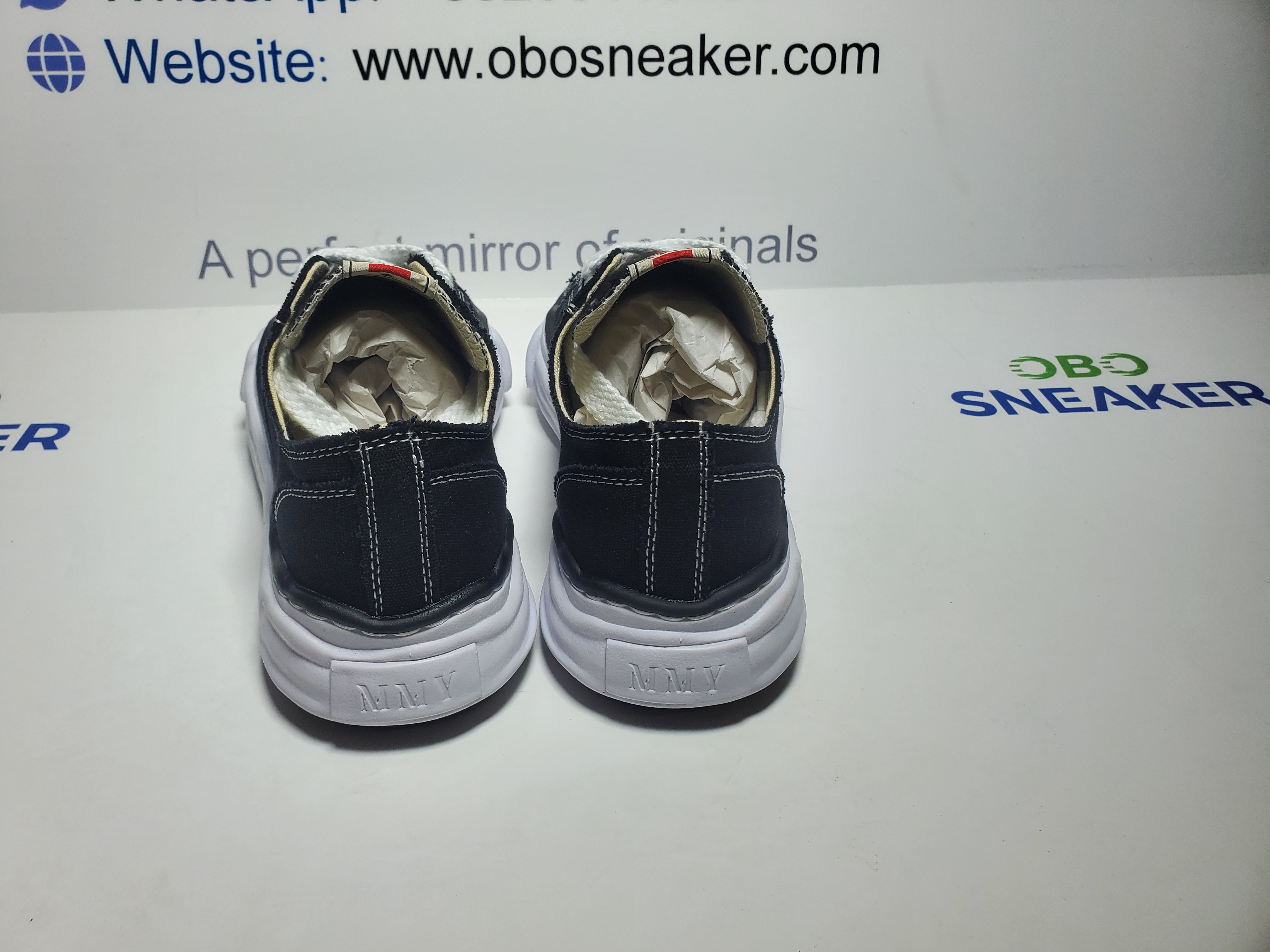 Maison Mihara Yasuhiro White Black NO.722 review Obosneaker 02