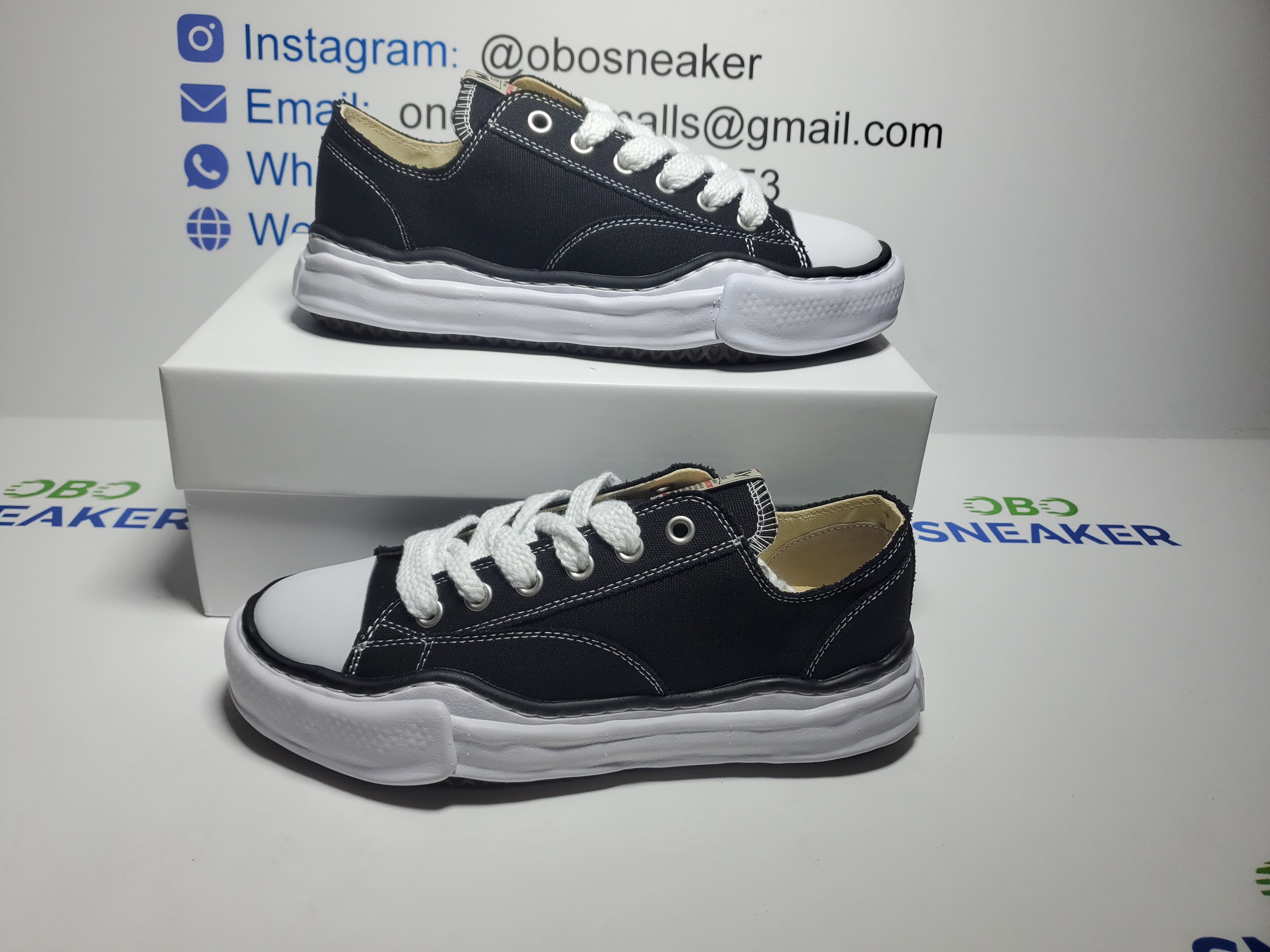 Maison Mihara Yasuhiro White Black NO.722 review Obosneaker 00