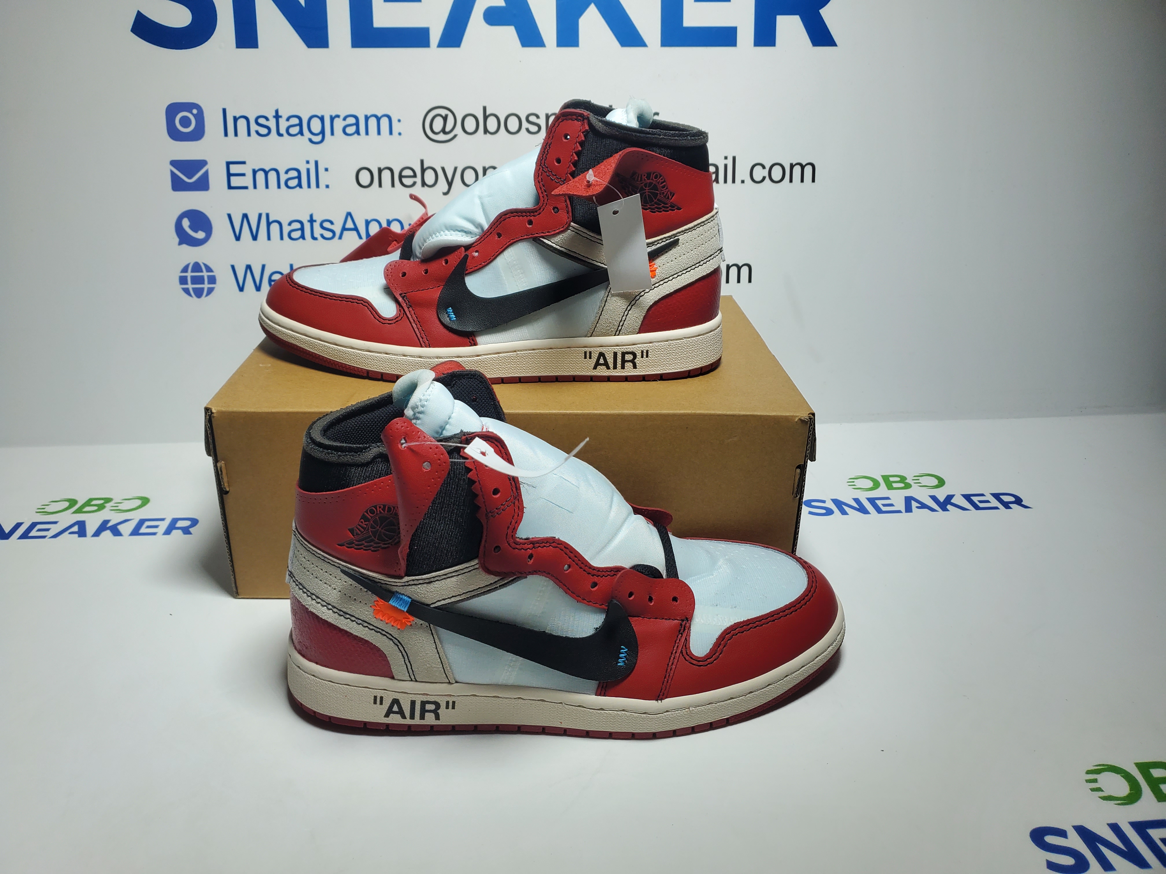 TOP Version OFF-WHITE x Air Jordan 1 High OG 10X Chicago AA3834-101 review Obosneaker 01