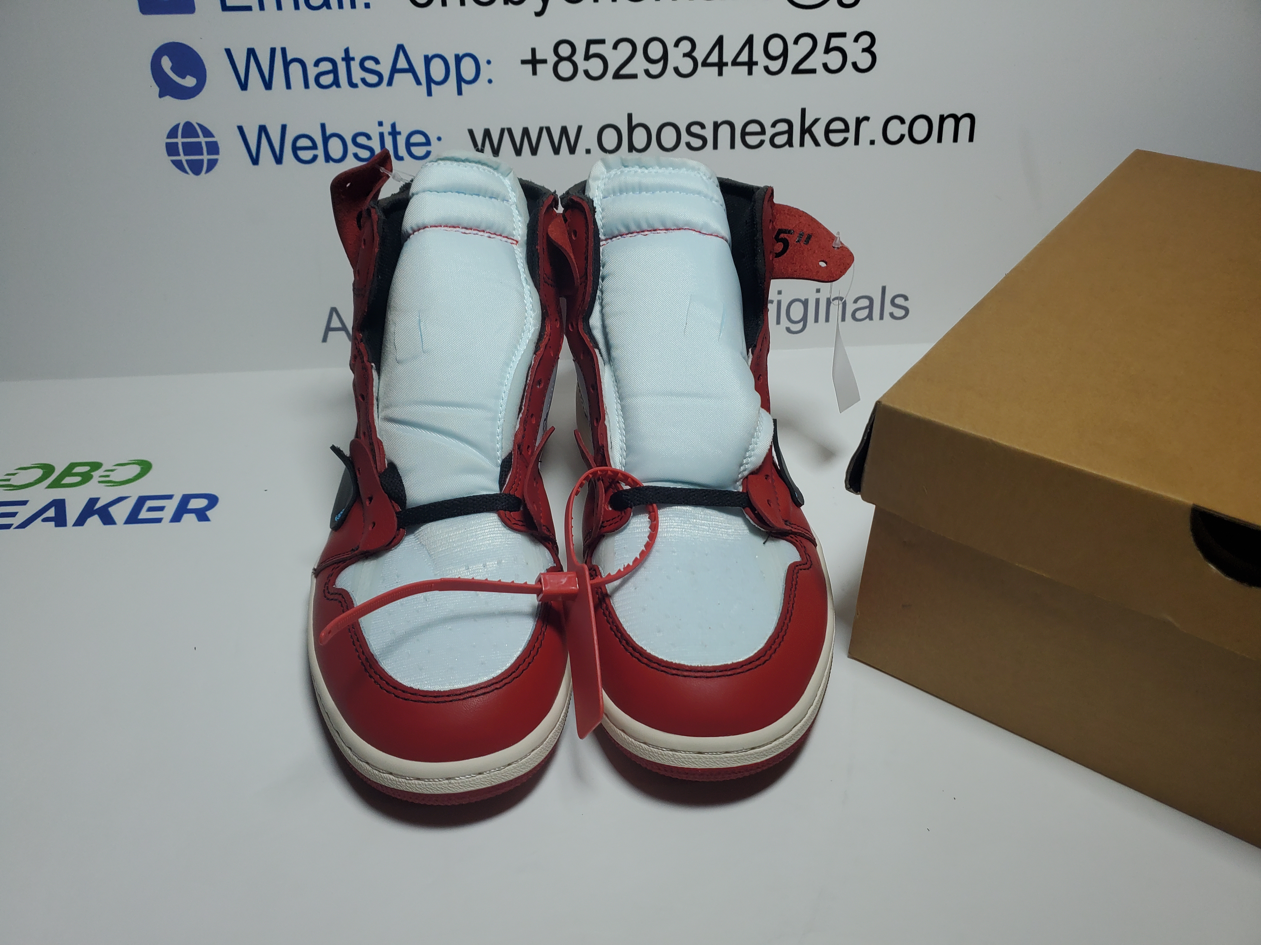 TOP Version OFF-WHITE x Air Jordan 1 High OG 10X Chicago AA3834-101 review Obosneaker 02