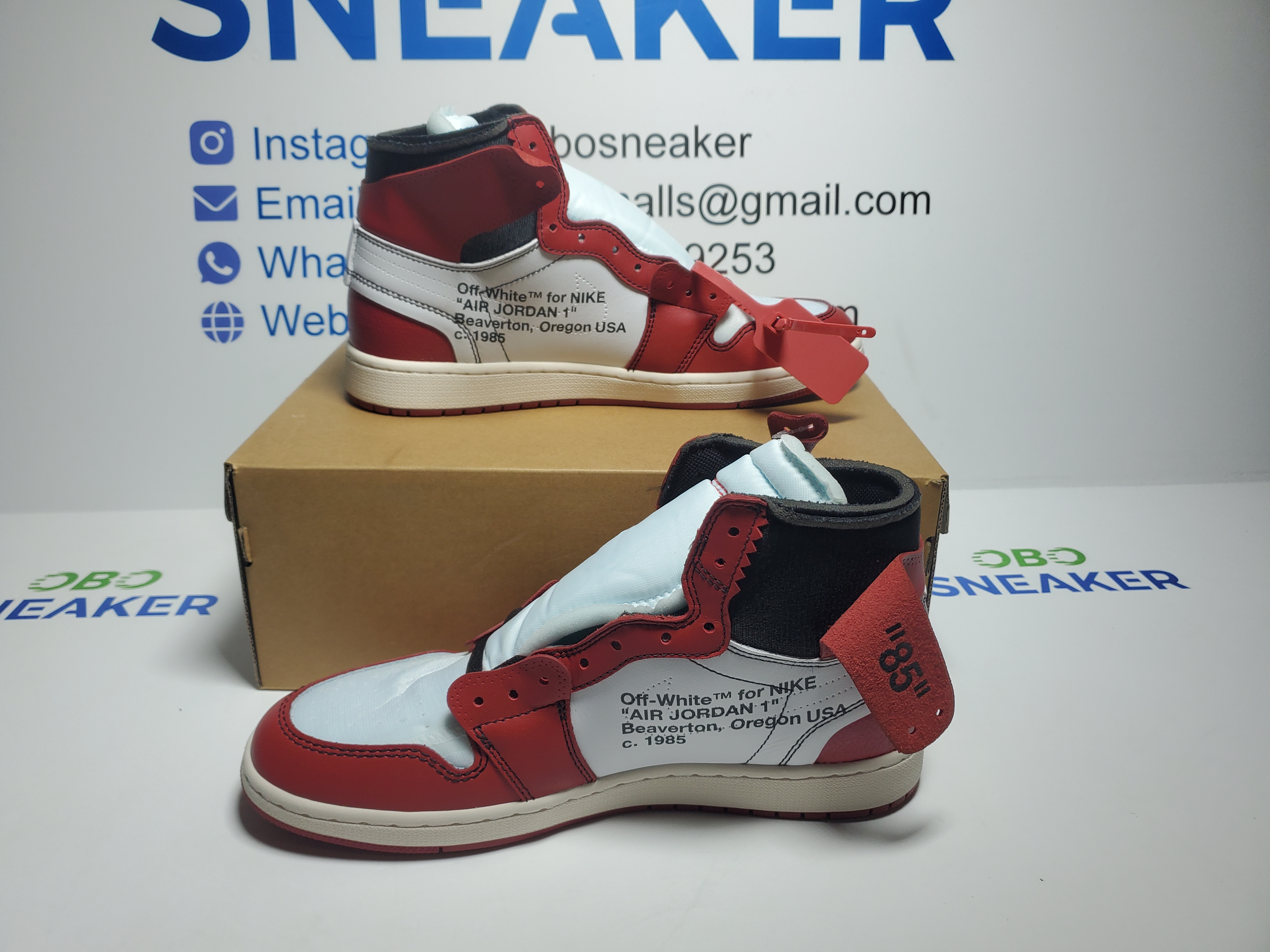 TOP Version OFF-WHITE x Air Jordan 1 High OG 10X Chicago AA3834-101 review Obosneaker 00