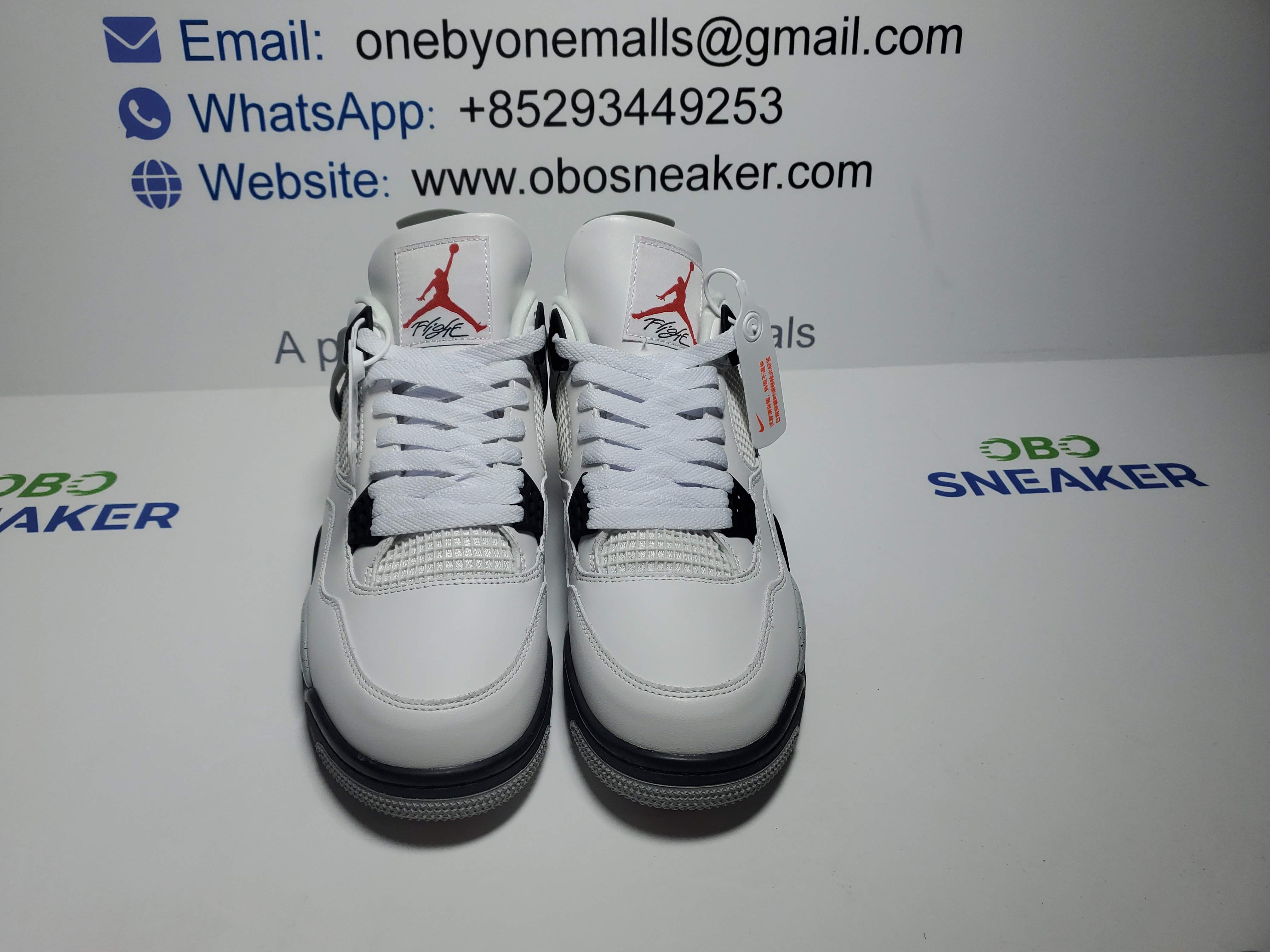 TOP Version Air Jordan 4 Retro White Cement 840606-192 review Obosneaker 02