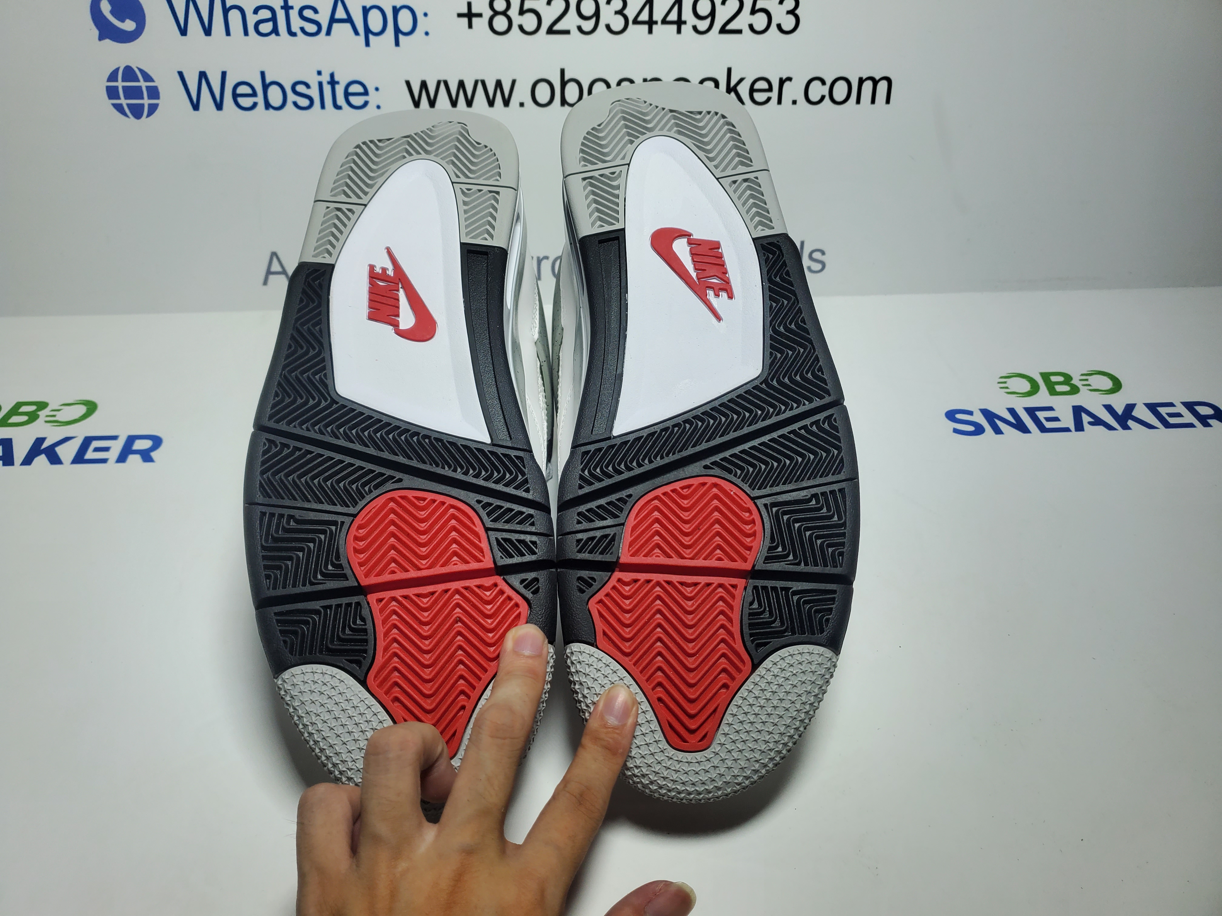 TOP Version Air Jordan 4 Retro White Cement 840606-192 review Obosneaker 04