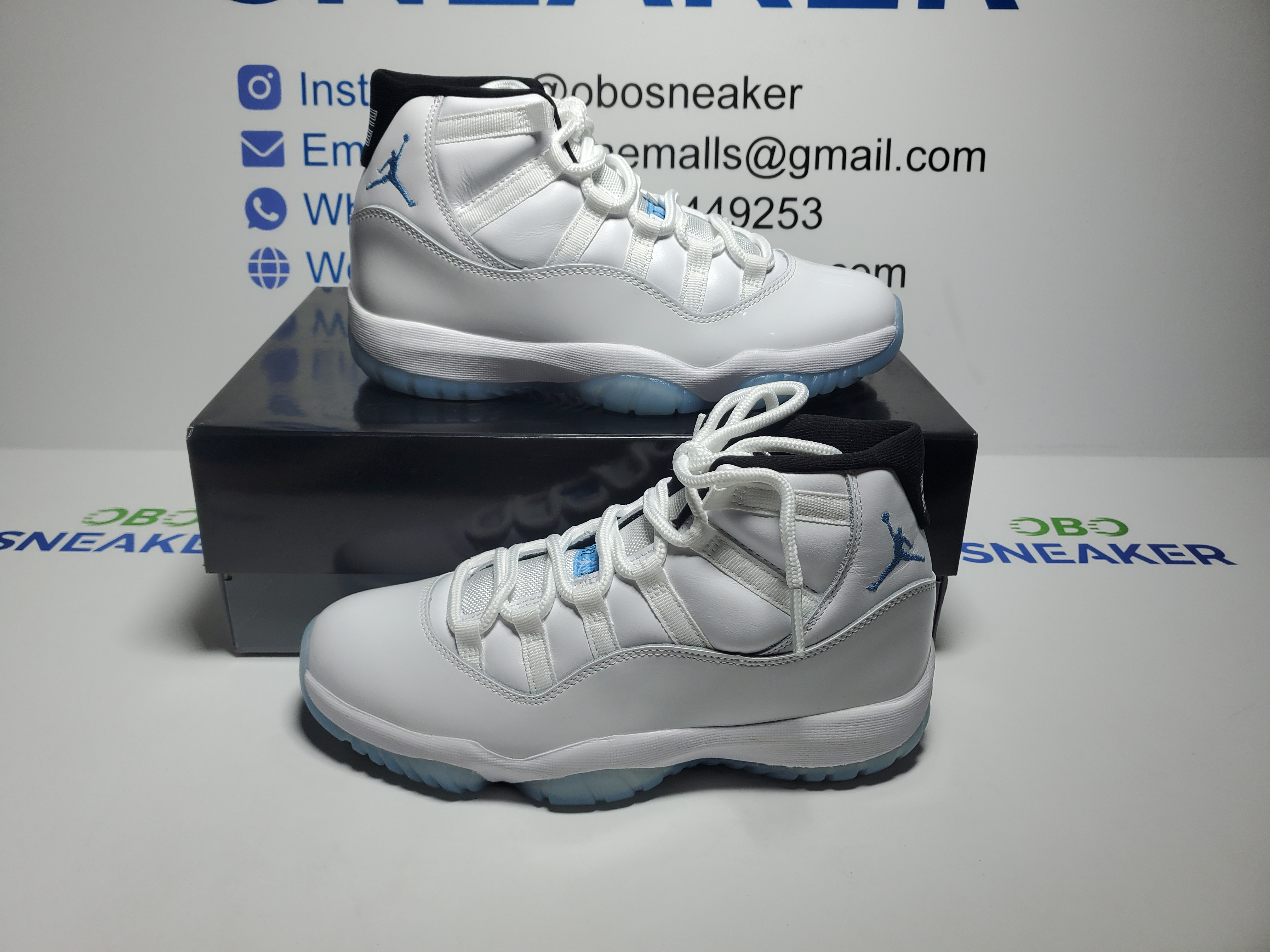 Air Jordan 11 Retro 'Columbia / Legend Blue'  CT8012-104 review Obosneaker 00