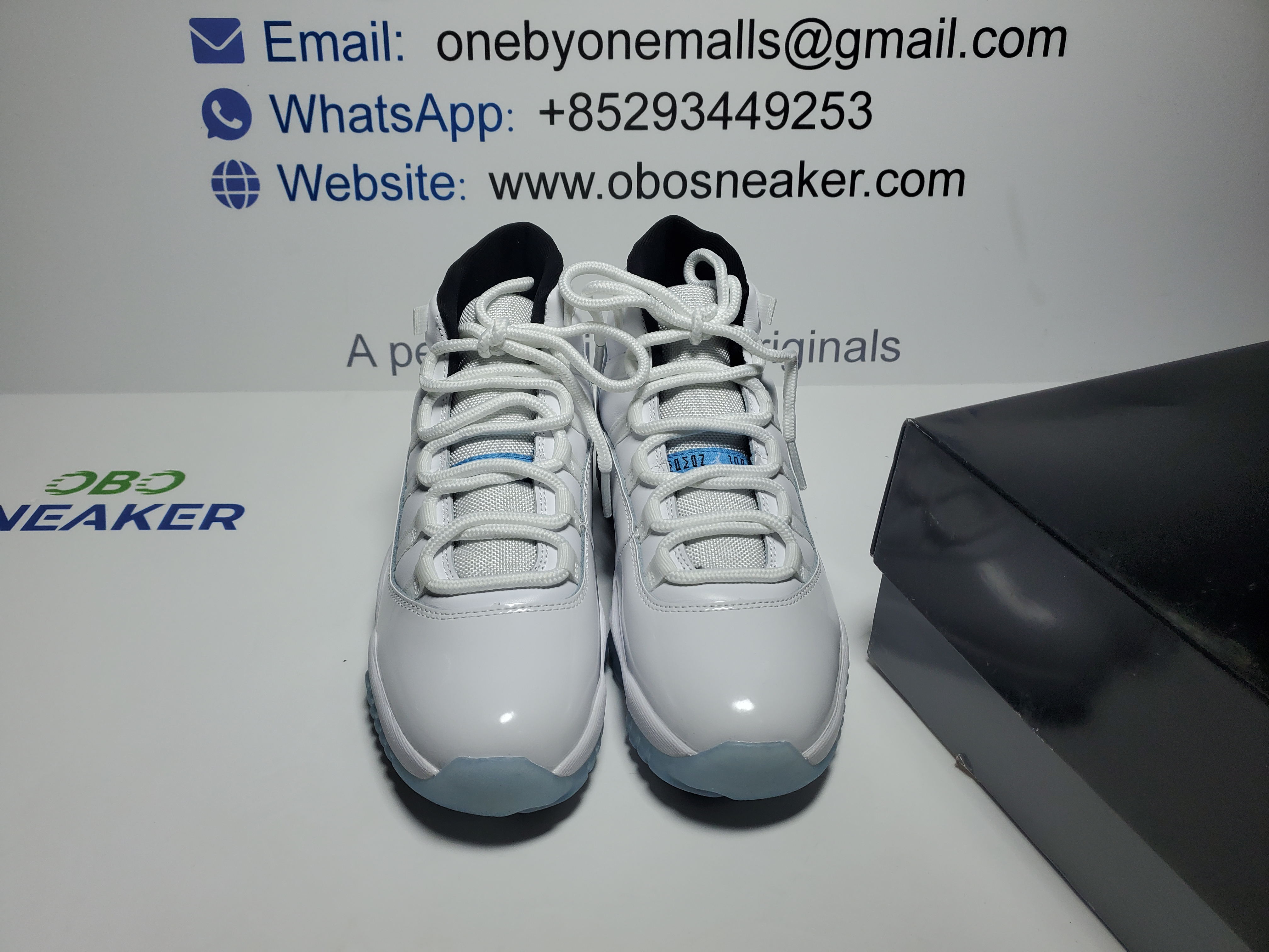 Air Jordan 11 Retro 'Columbia / Legend Blue'  CT8012-104 review Obosneaker 02