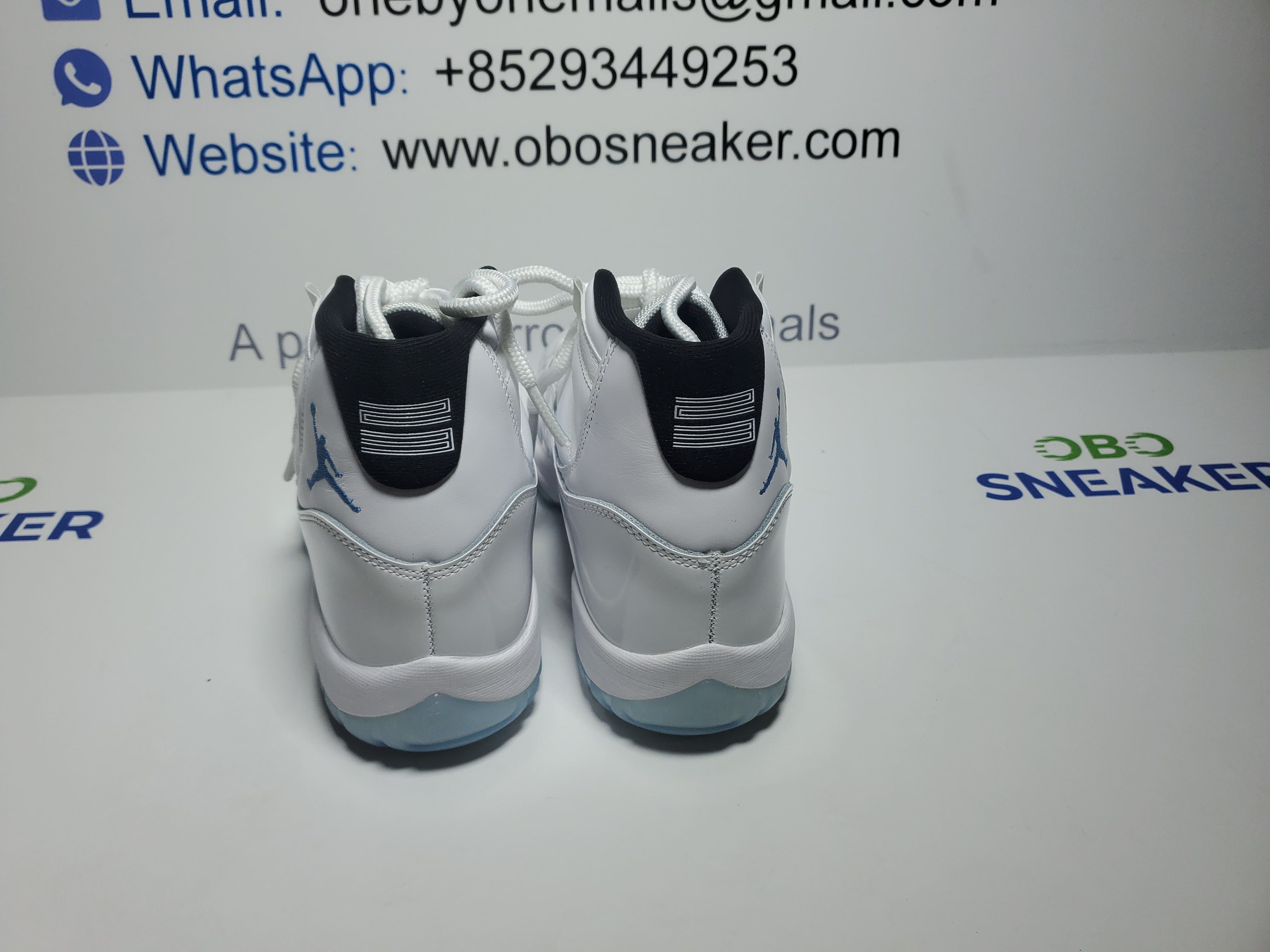 Air Jordan 11 Retro 'Columbia / Legend Blue'  CT8012-104 review Obosneaker 03