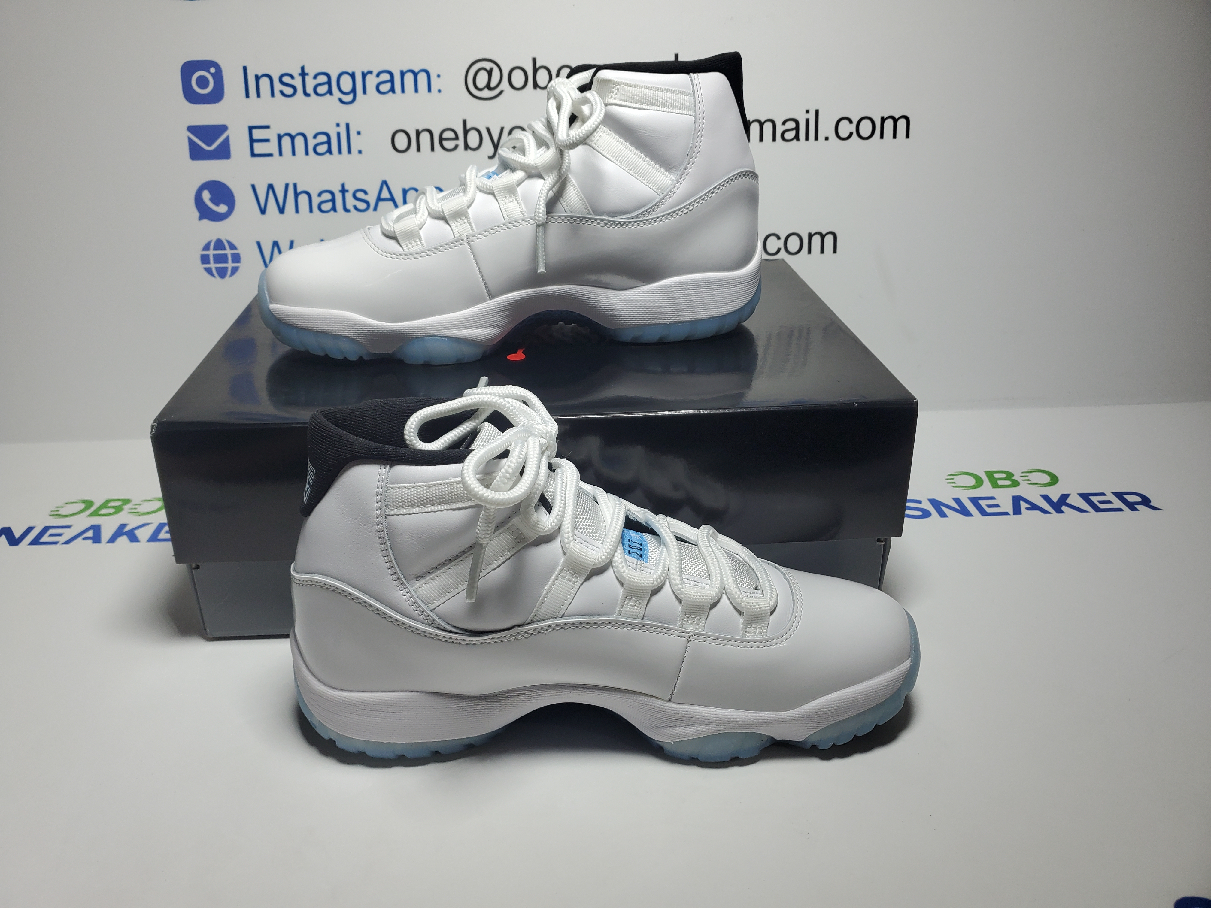 Air Jordan 11 Retro 'Columbia / Legend Blue'  CT8012-104 review Obosneaker 01