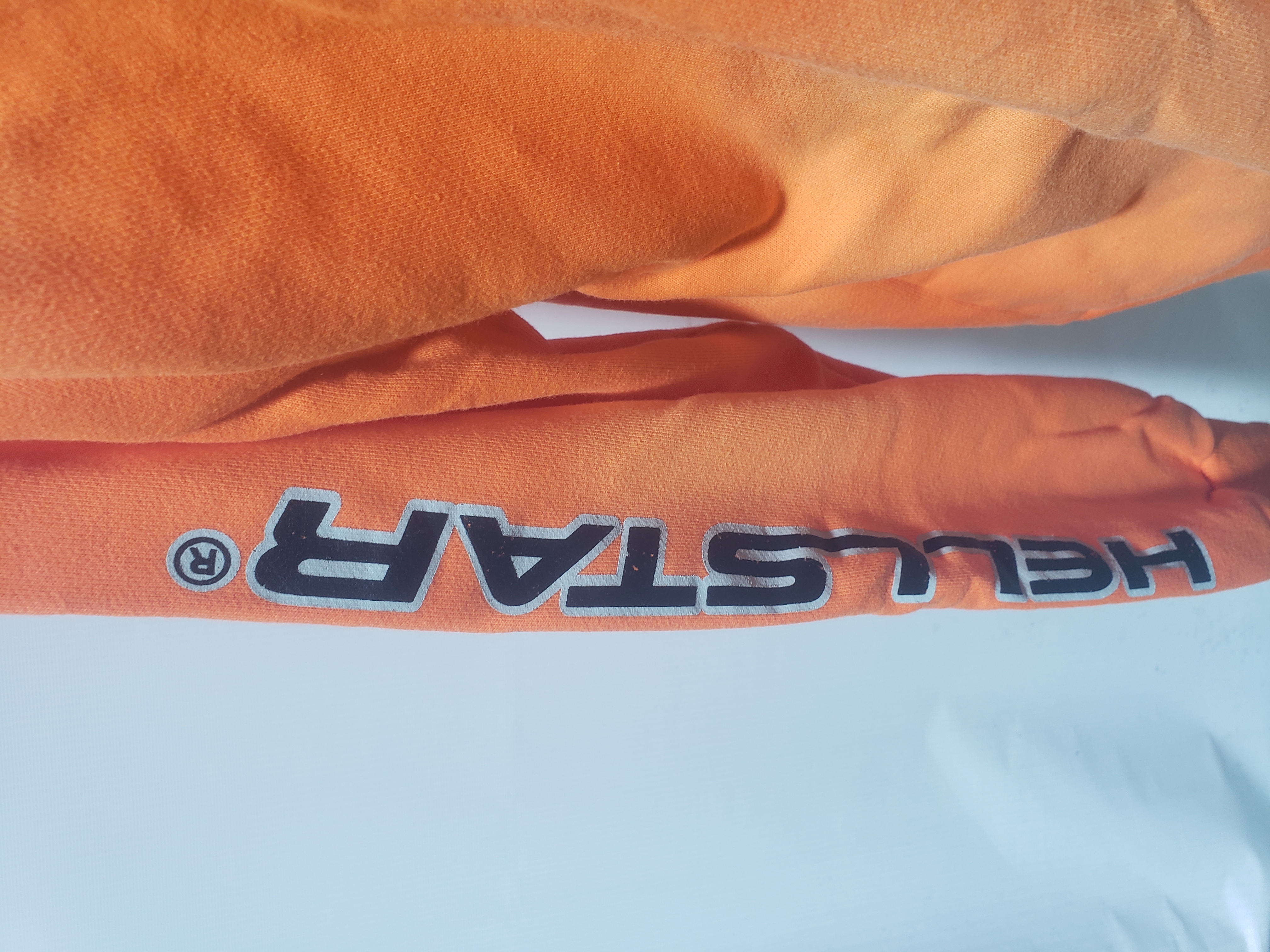 OBO Hellstar Fire Orange Hoodie Orange Dye review Obosneaker 03