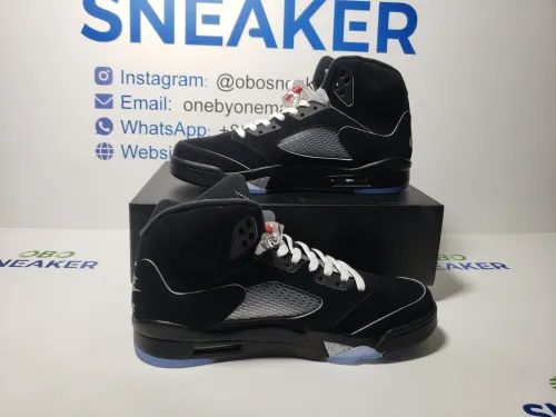 Air Jordan 5 Black Metallic Reimagined HF3975-001 review 