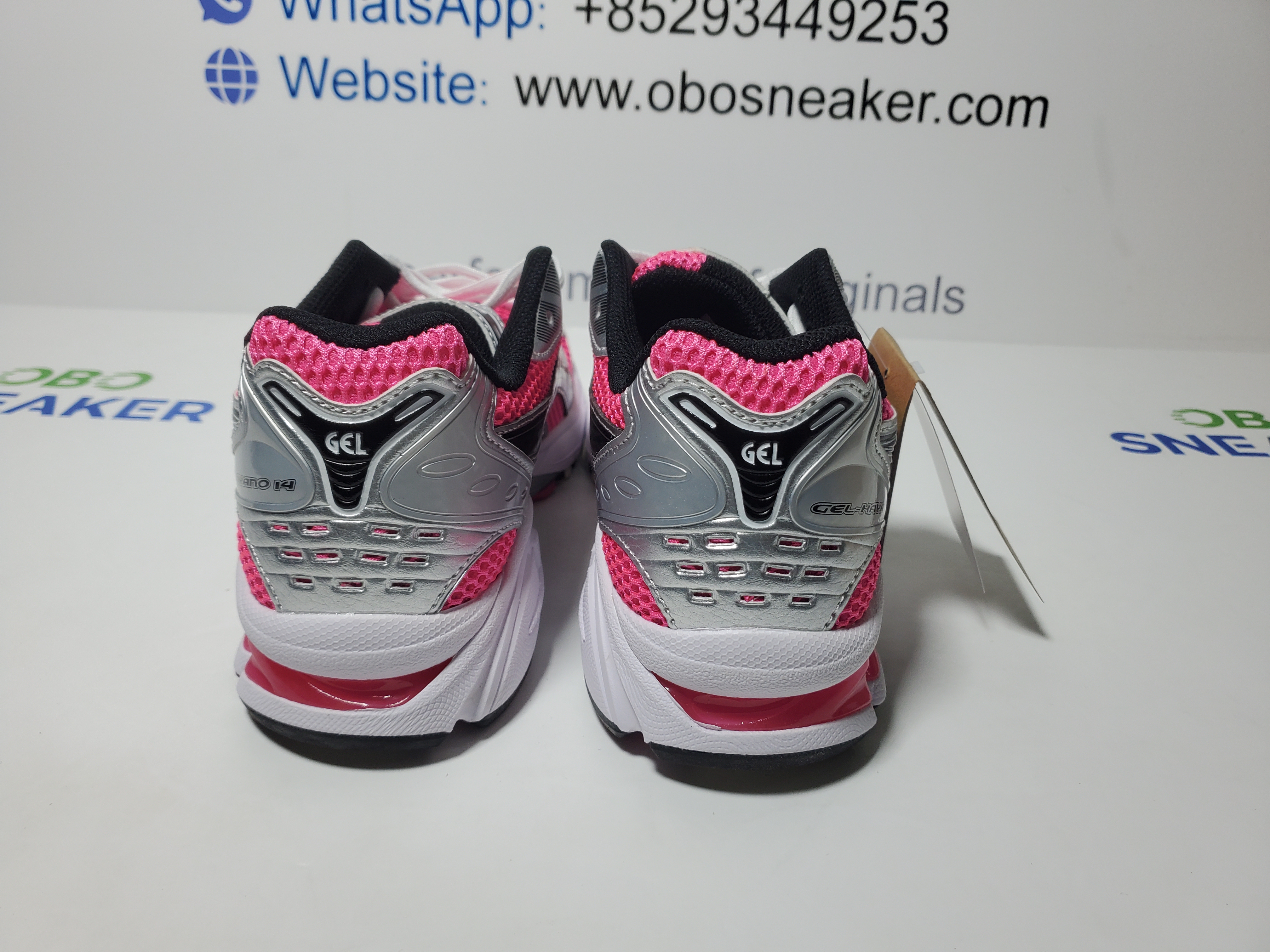 ASICS Gel-Kayano 14 Pink Glo 1201A019-700 review Obosneaker 02