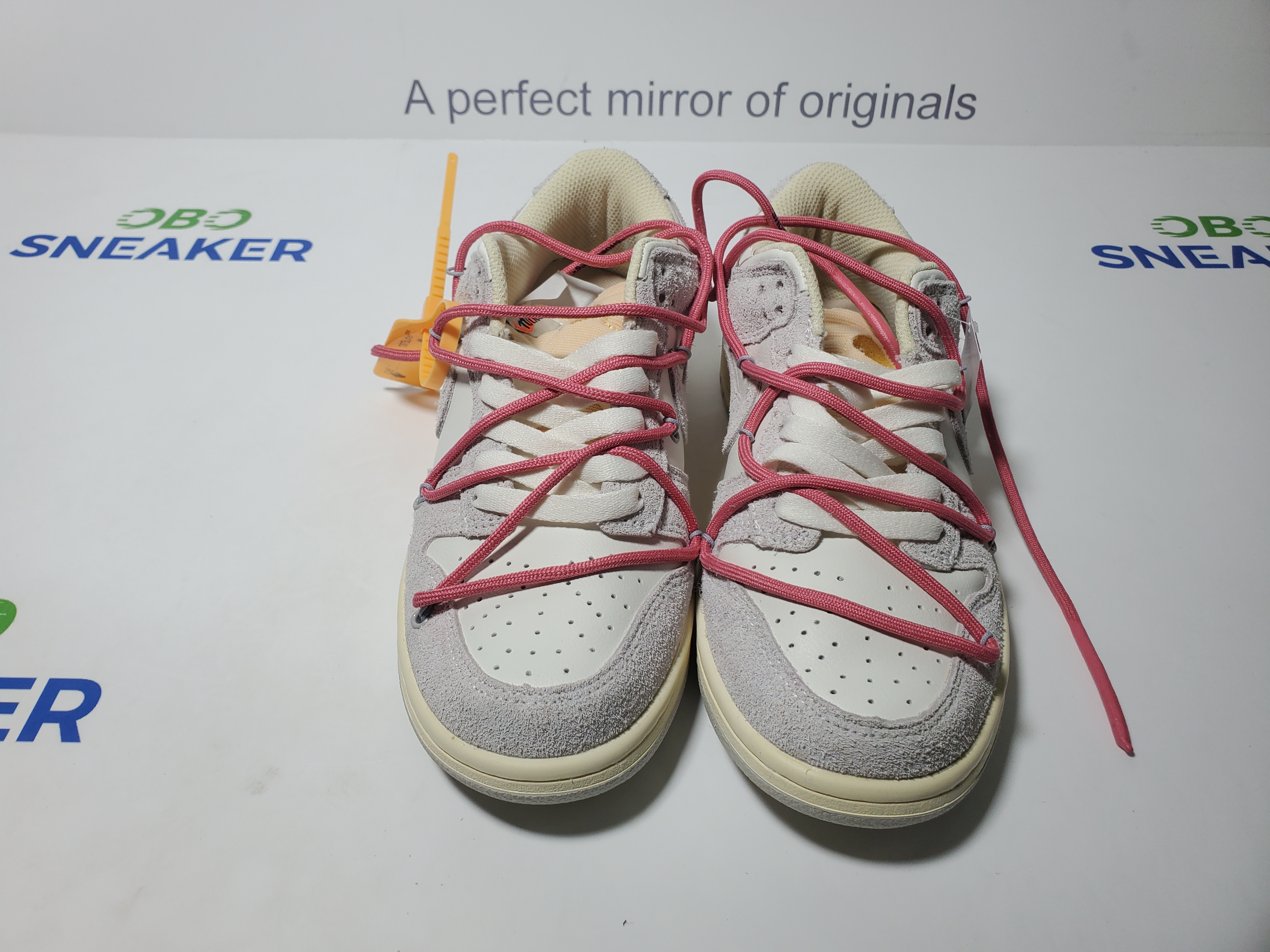 Nike Dunk Low Off-White Lot 17 DJ0950-117 review Obosneaker 03