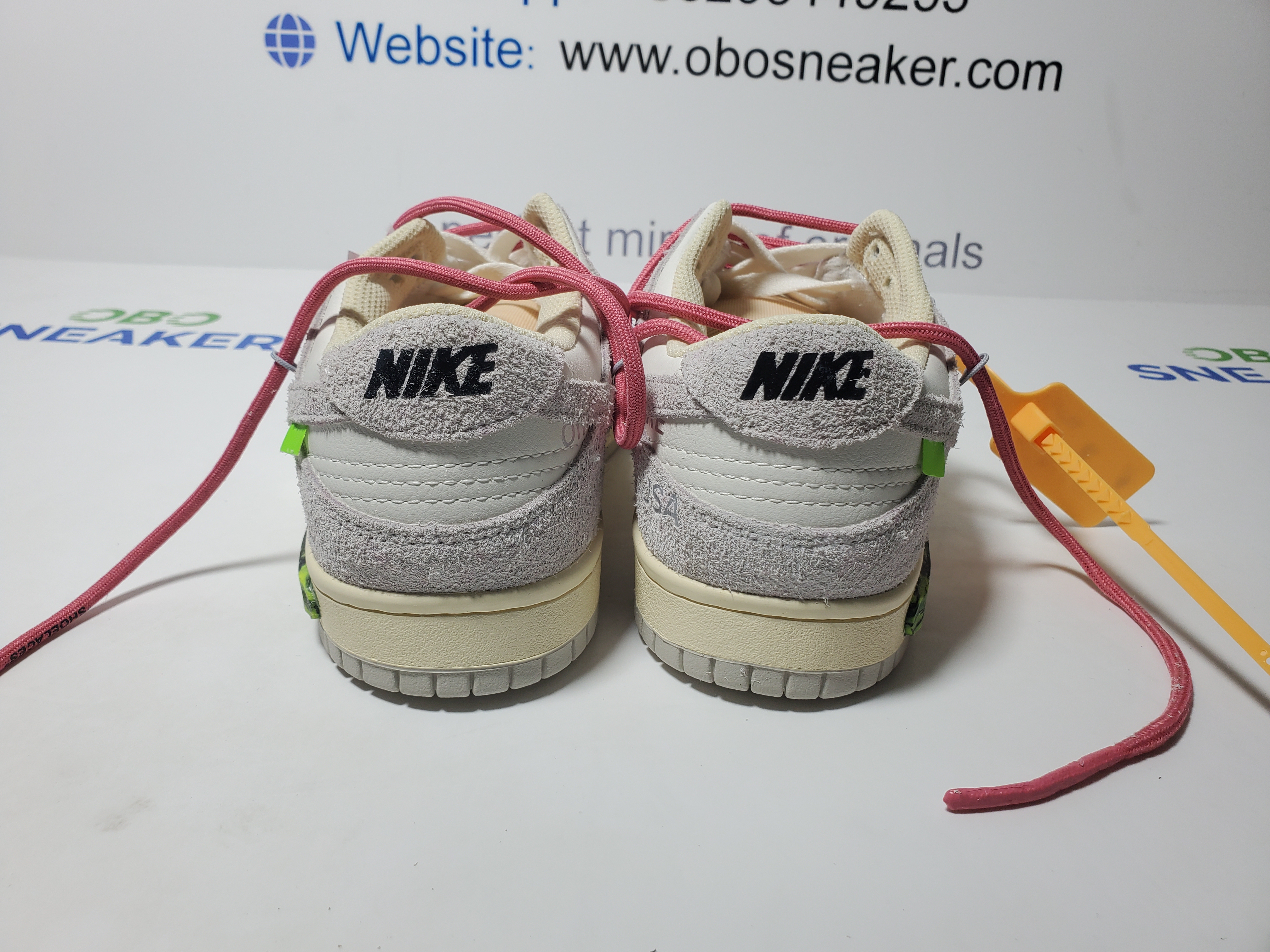 Nike Dunk Low Off-White Lot 17 DJ0950-117 review Obosneaker 02