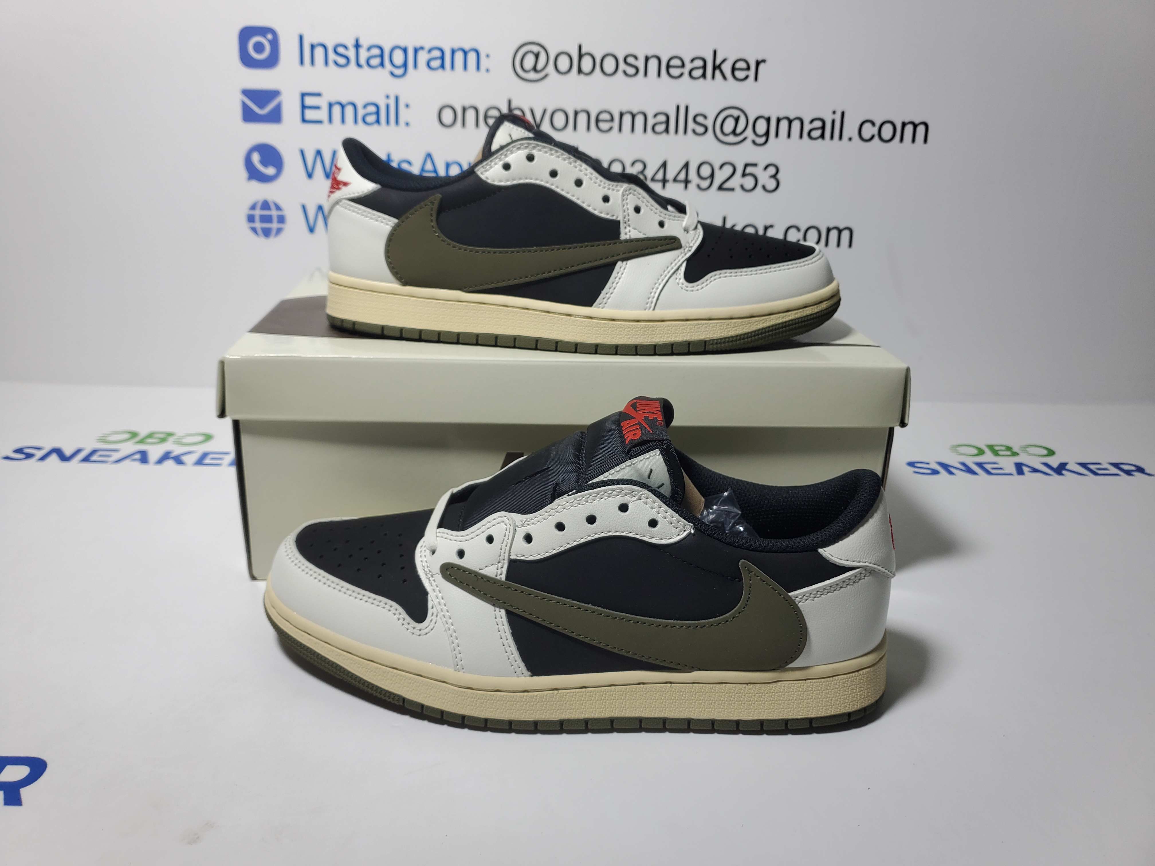 Air Jordan 1 Retro Low OG SP Travis Scott Olive (Women's) DZ4137-106  review Obosneaker 01