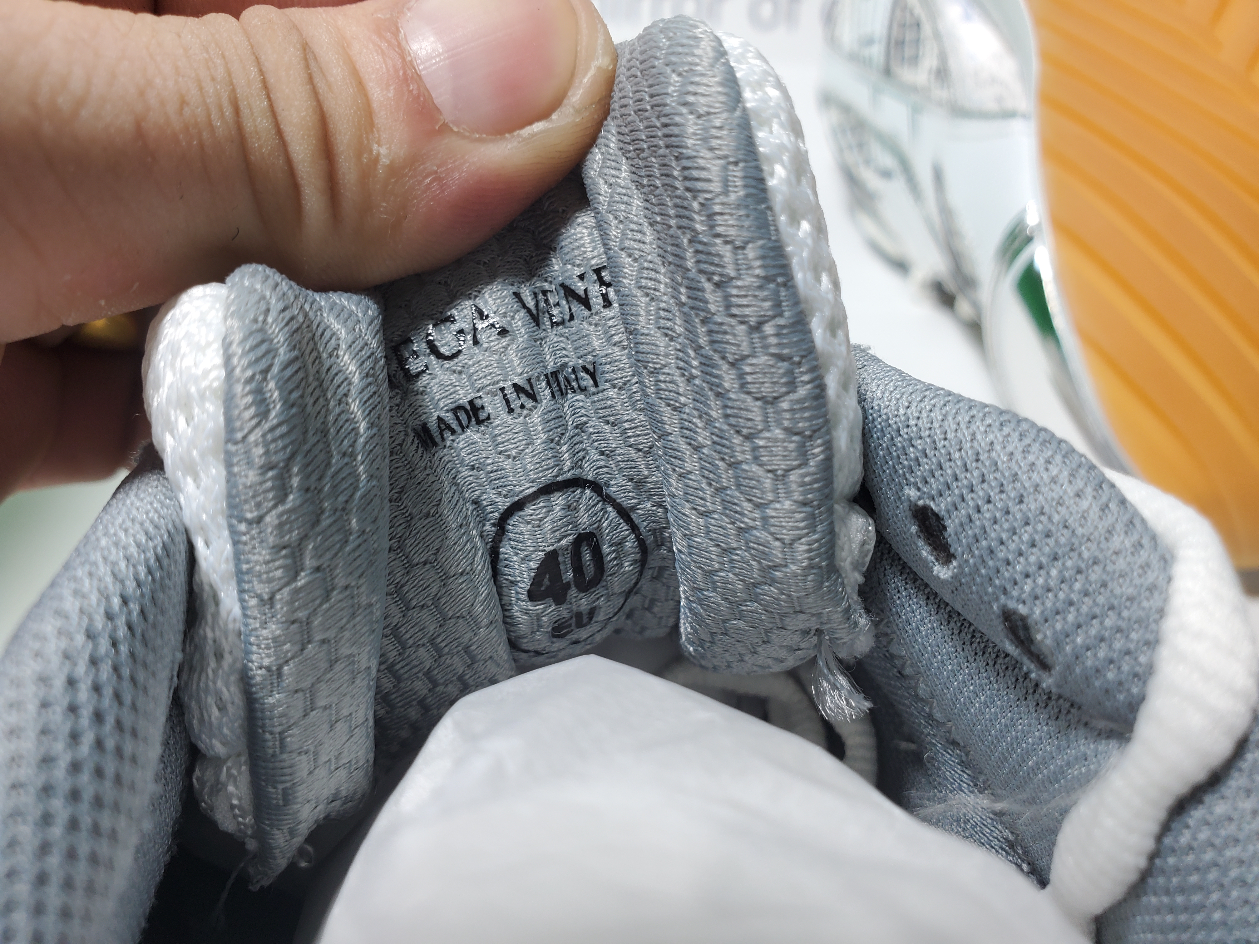 【FLASH SALE】Bottega Veneta Orbit Silver White (Women's)  755915V2X401425 review Obosneaker 05