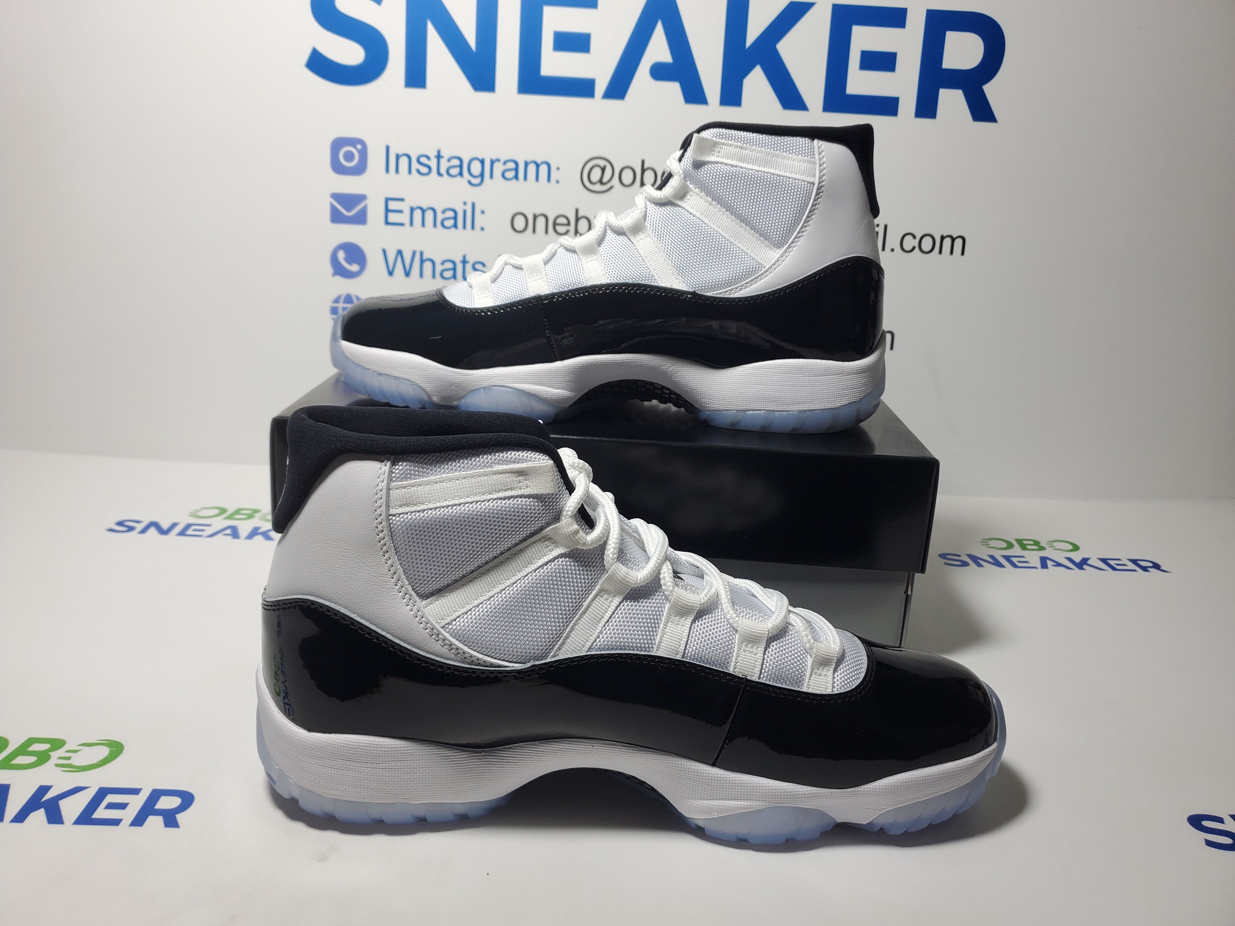 Air Jordan 11 Retro Concord (2018) 378037-100  review Obosneaker 00