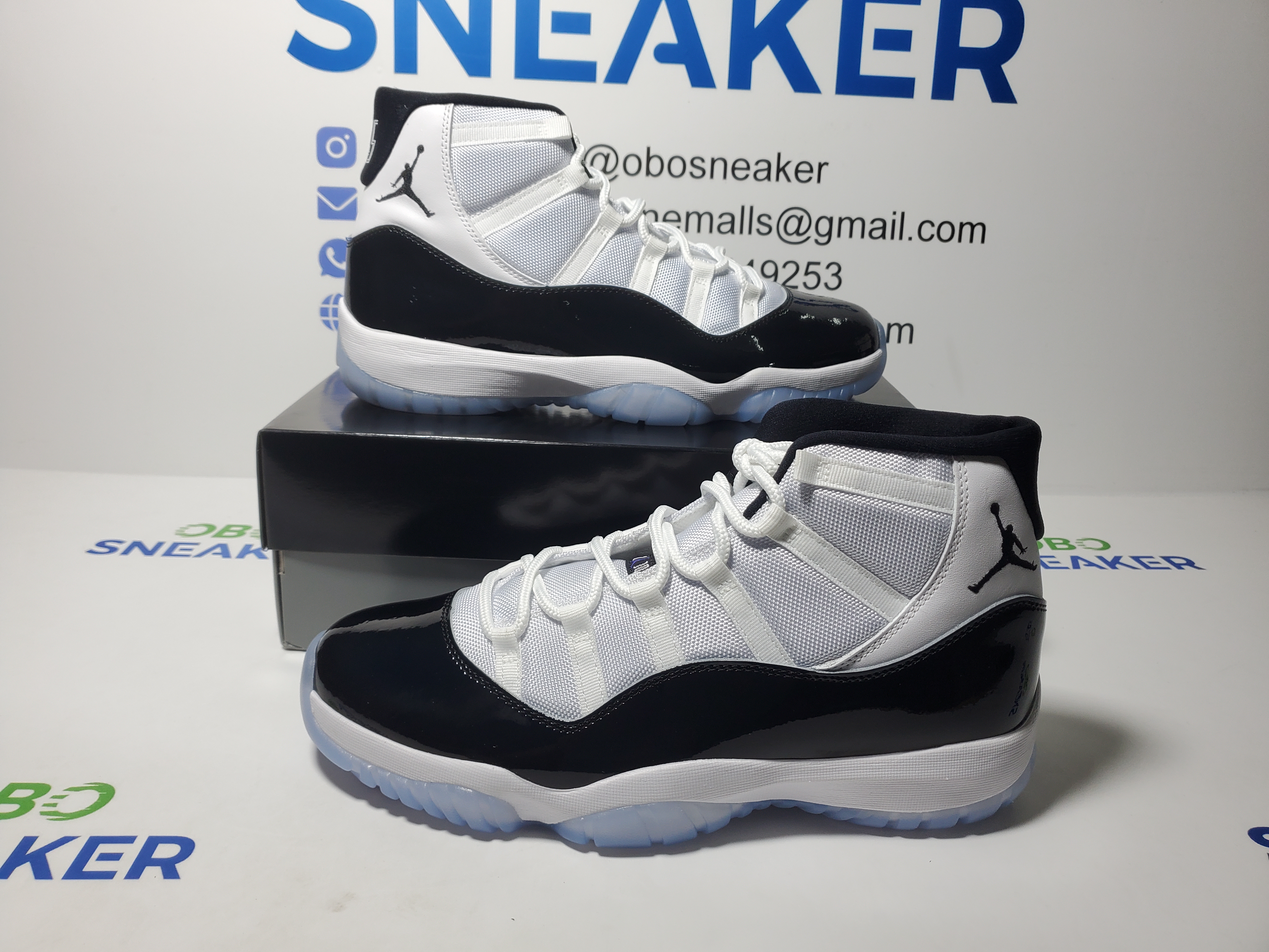 Air Jordan 11 Retro Concord (2018) 378037-100  review Obosneaker 01