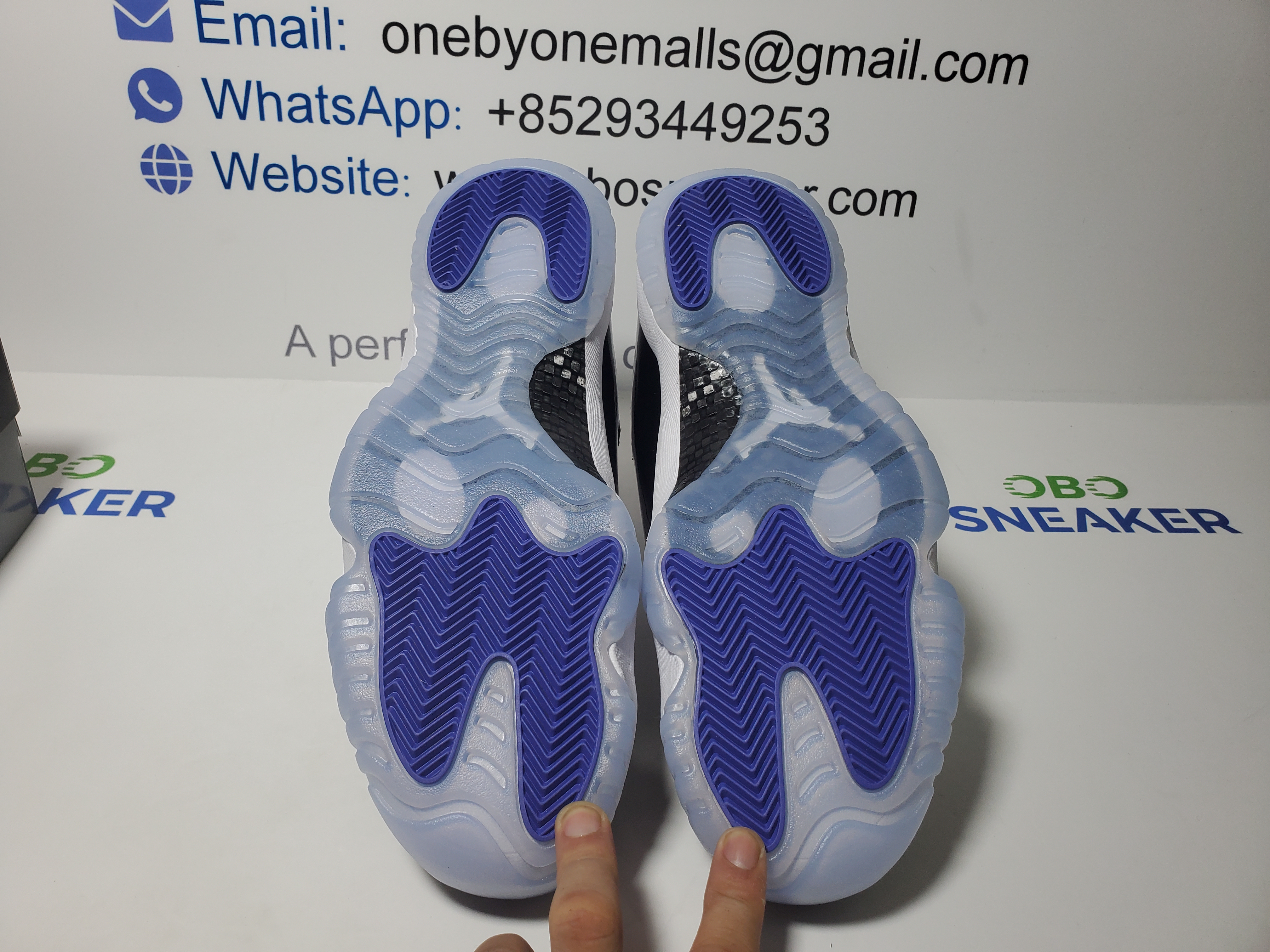 Air Jordan 11 Retro Concord (2018) 378037-100  review Obosneaker 04