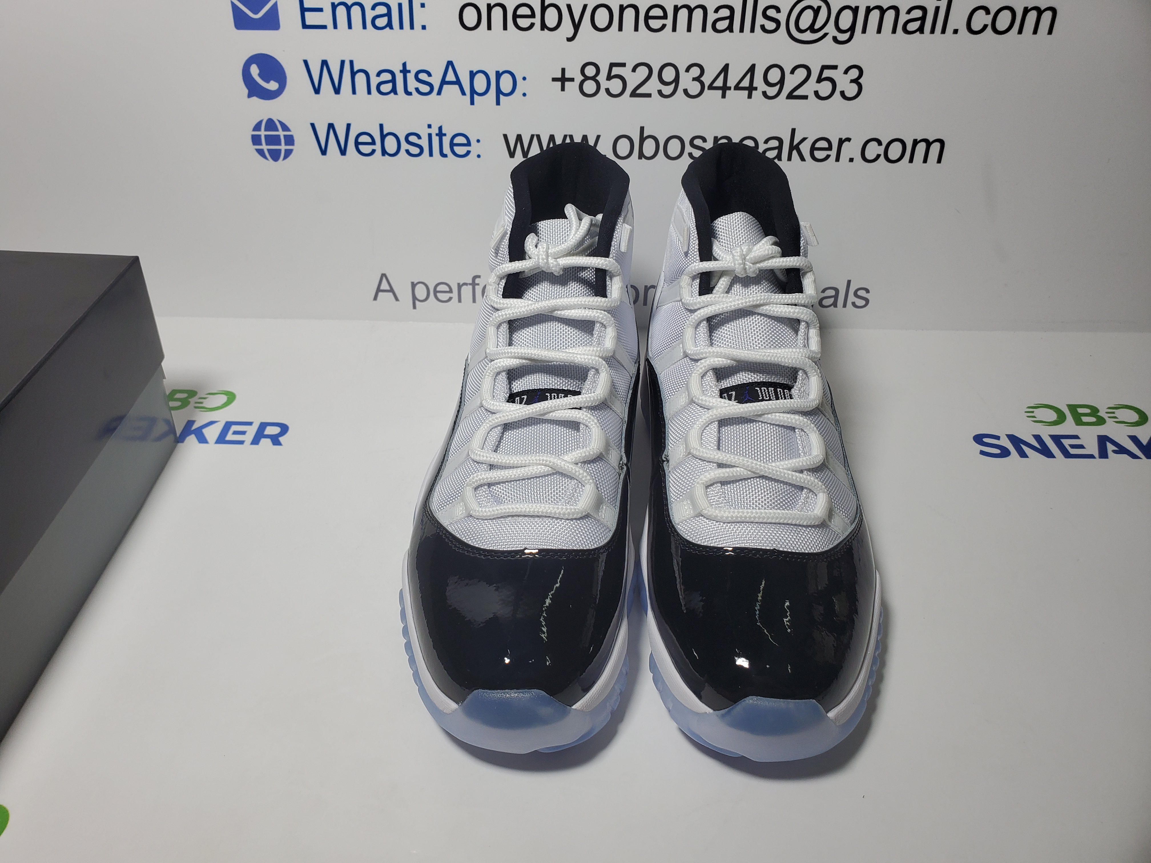 Air Jordan 11 Retro Concord (2018) 378037-100  review Obosneaker 03
