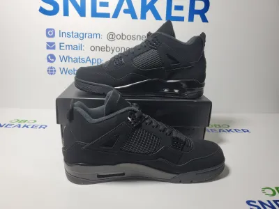 Air Jordan 4 Retro Black Cat (2020) CU1110-010 review Obosneaker 00