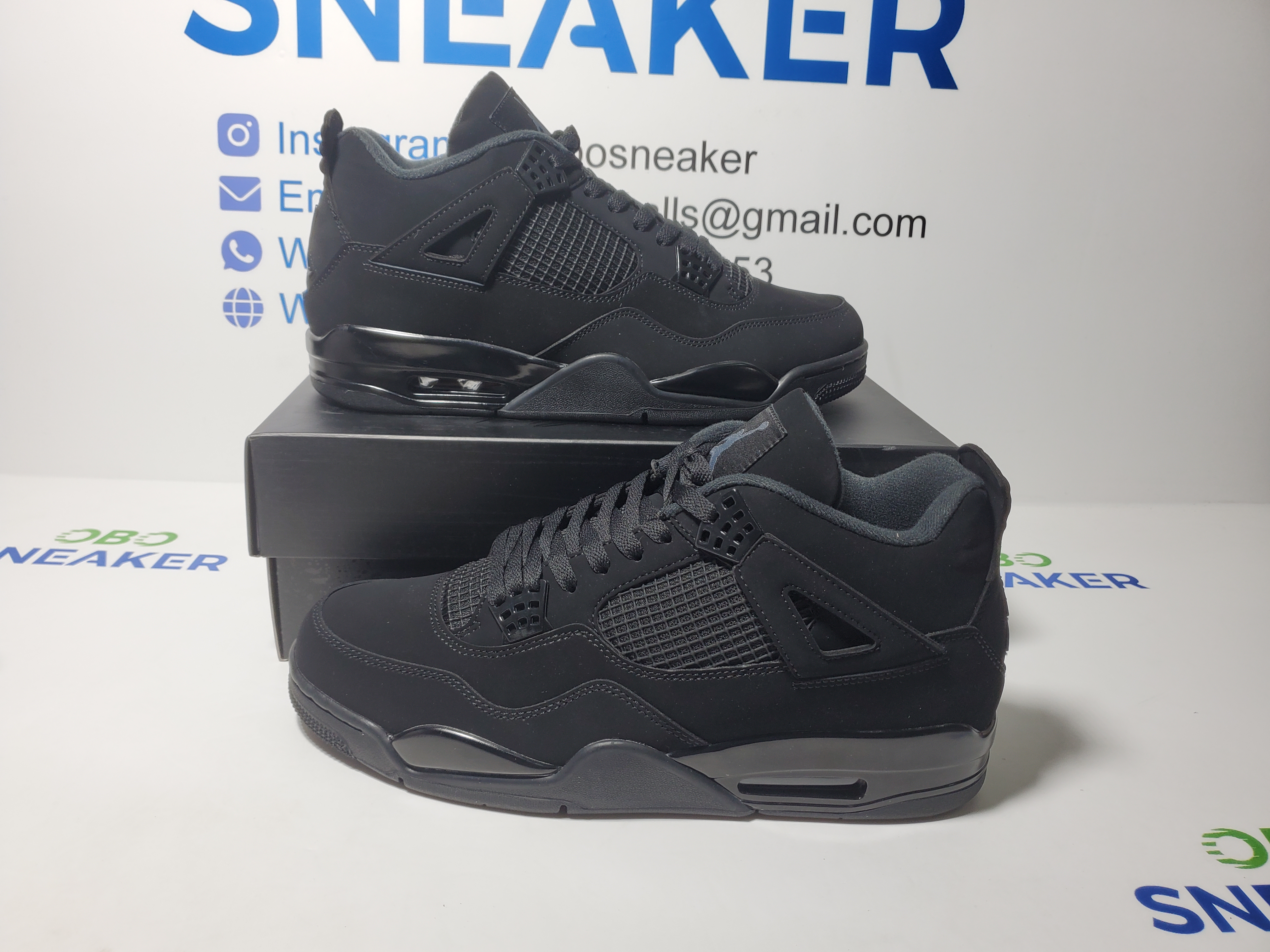 Air Jordan 4 Retro Black Cat (2020) CU1110-010 review Obosneaker 01