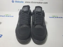 Air Jordan 4 Retro Black Cat (2020) CU1110-010 review Obosneaker 04
