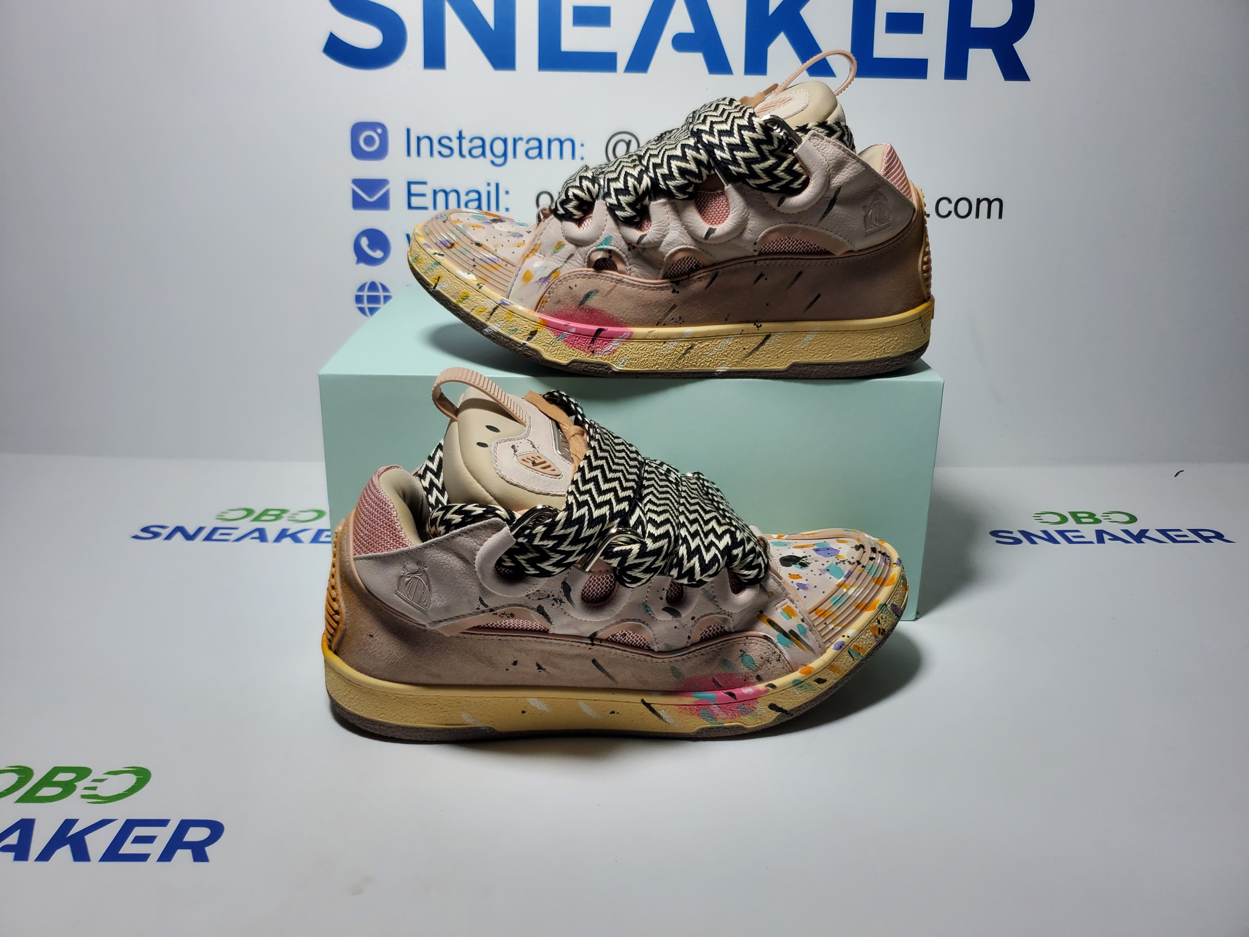 LANVIN White Maiden Fans review Obosneaker 04