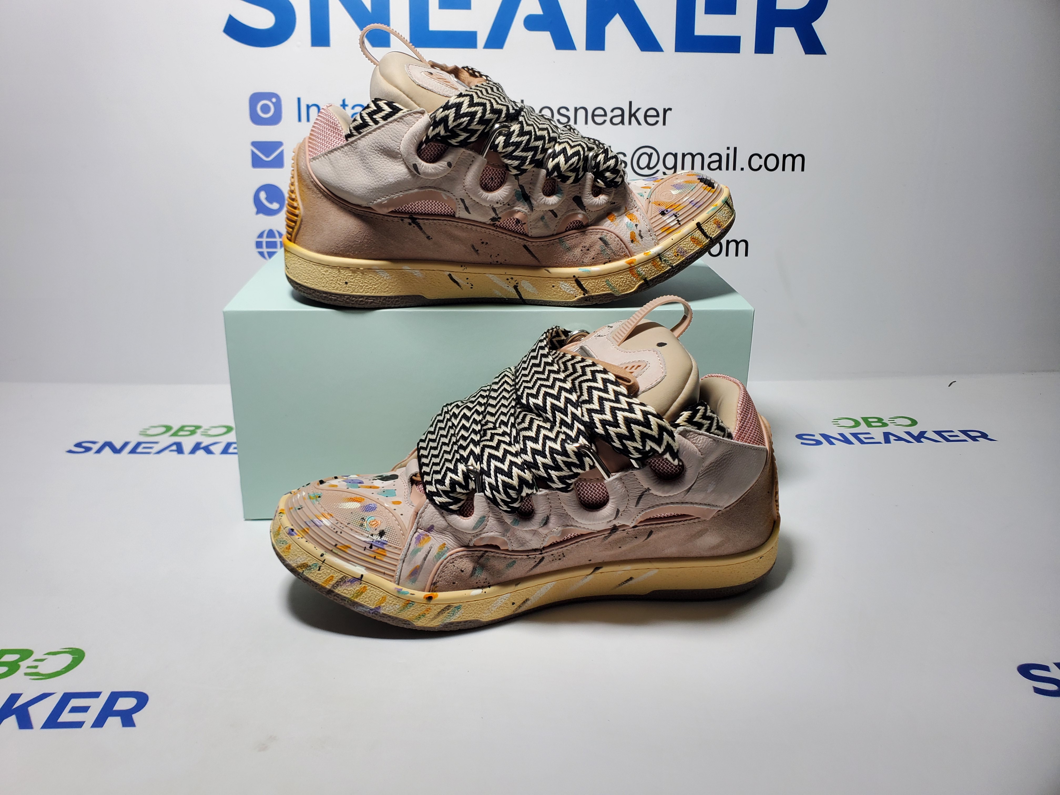 LANVIN White Maiden Fans review Obosneaker 05