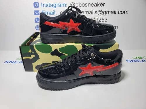 A Bathing Ape Bape Sta Low Black Shark 1H30 191 012 review 