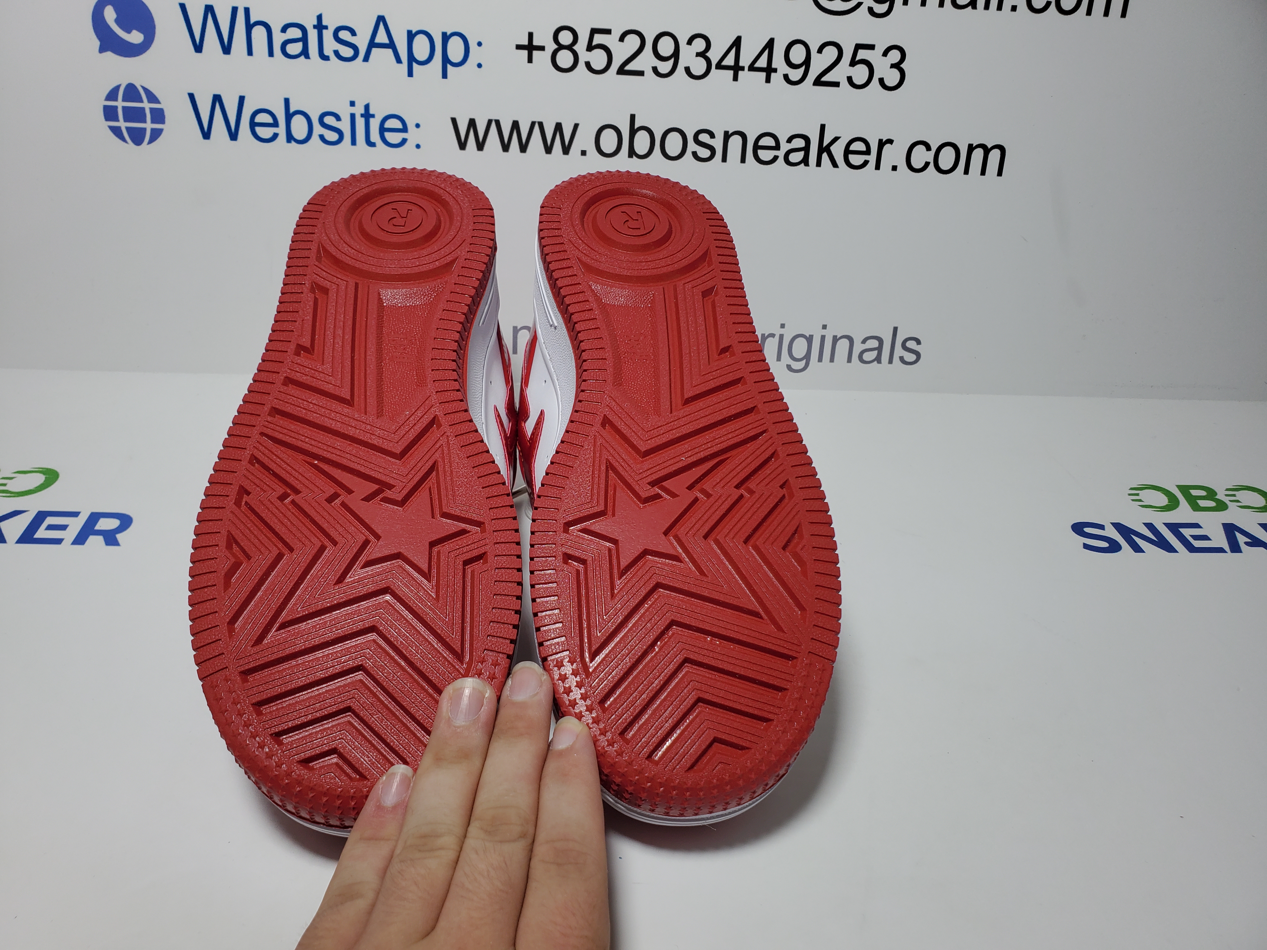 A Bathing Ape Bape Sta Low Red And White Mirror Surface 1170 191 022  review Obosneaker 03