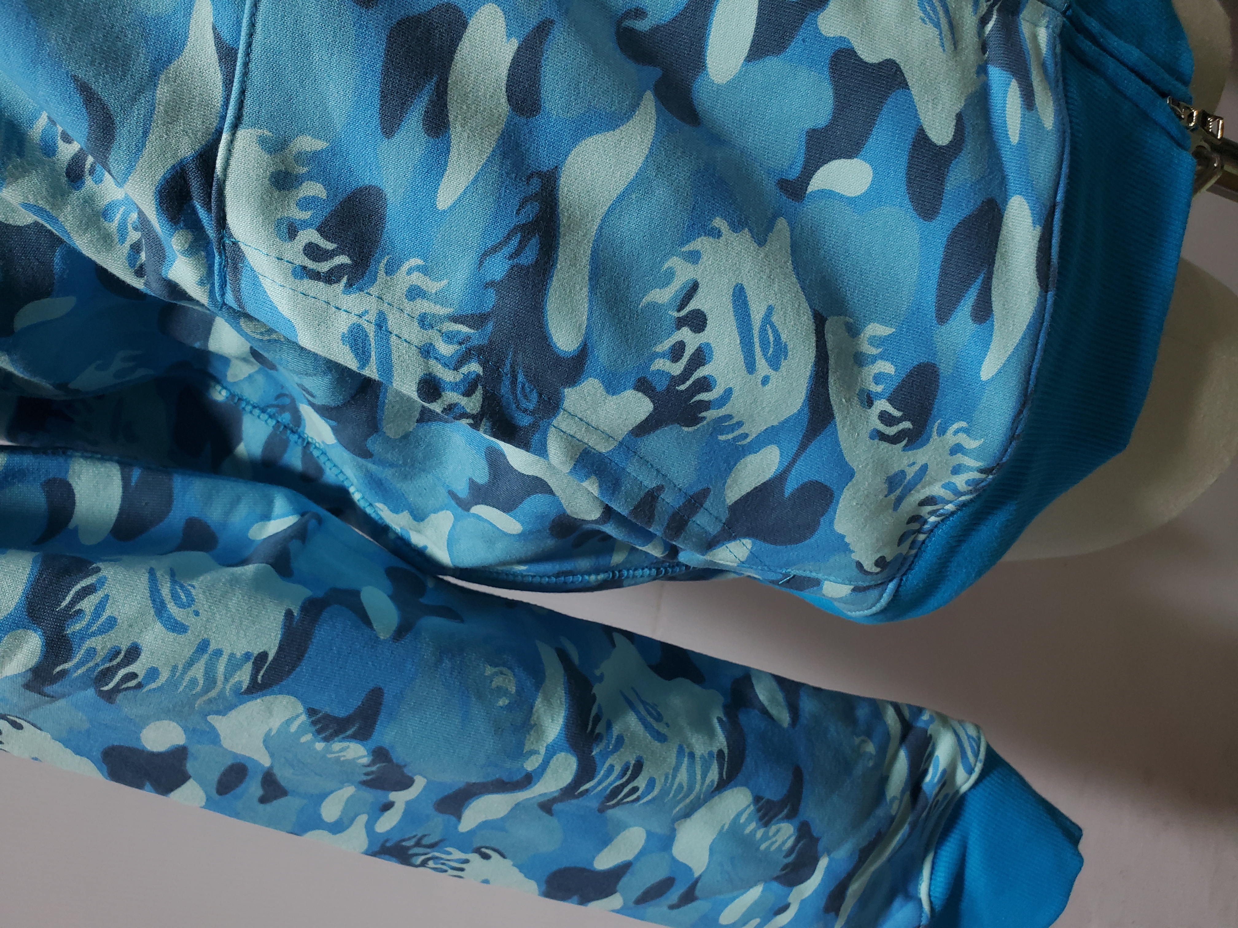 OBO BAPE Flame Camouflage Hoodie review Obosneaker 03