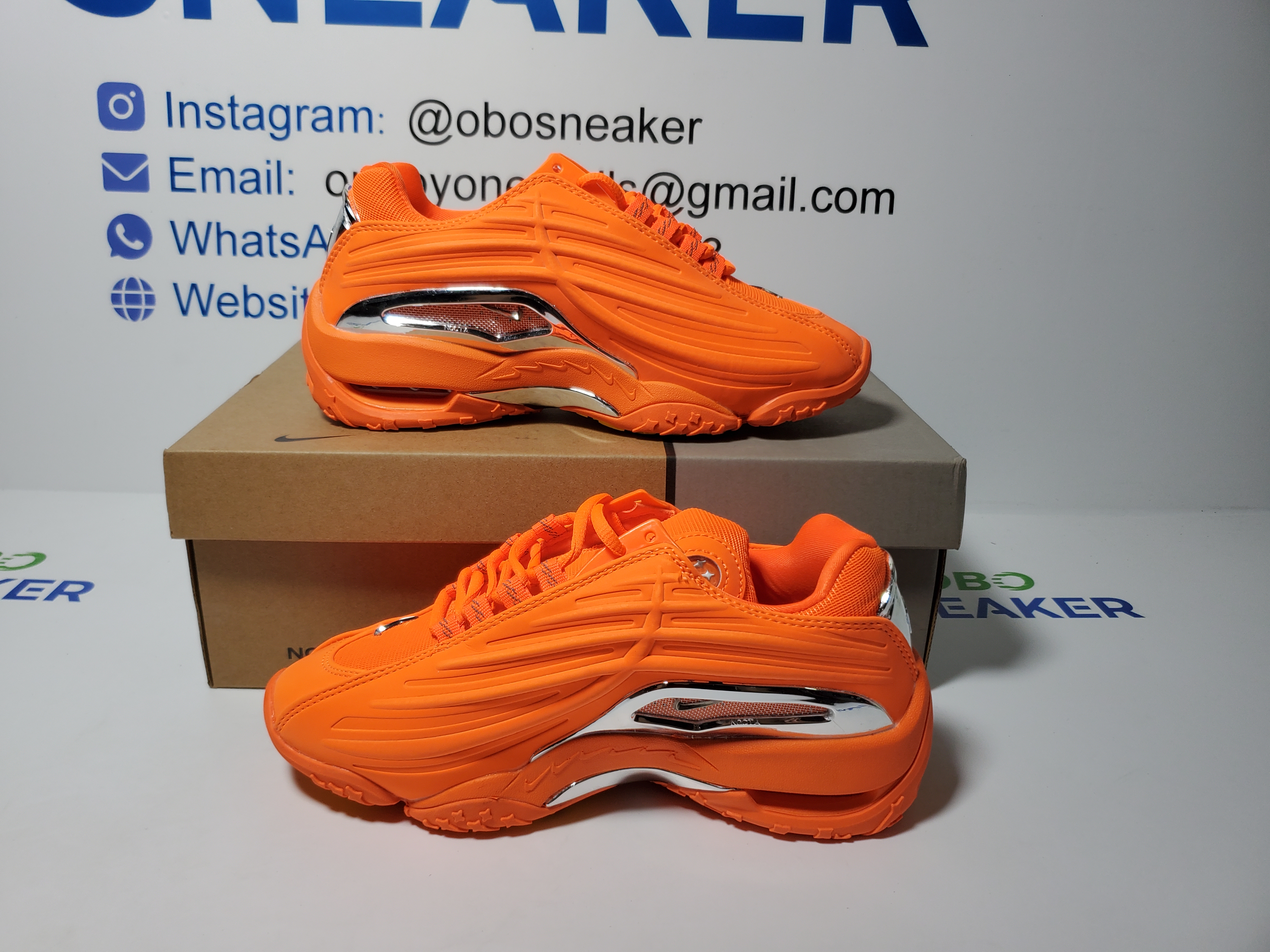 Nike Hot Step 2 Drake NOCTA Total Orange  DZ7293-800 review Obosneaker 01